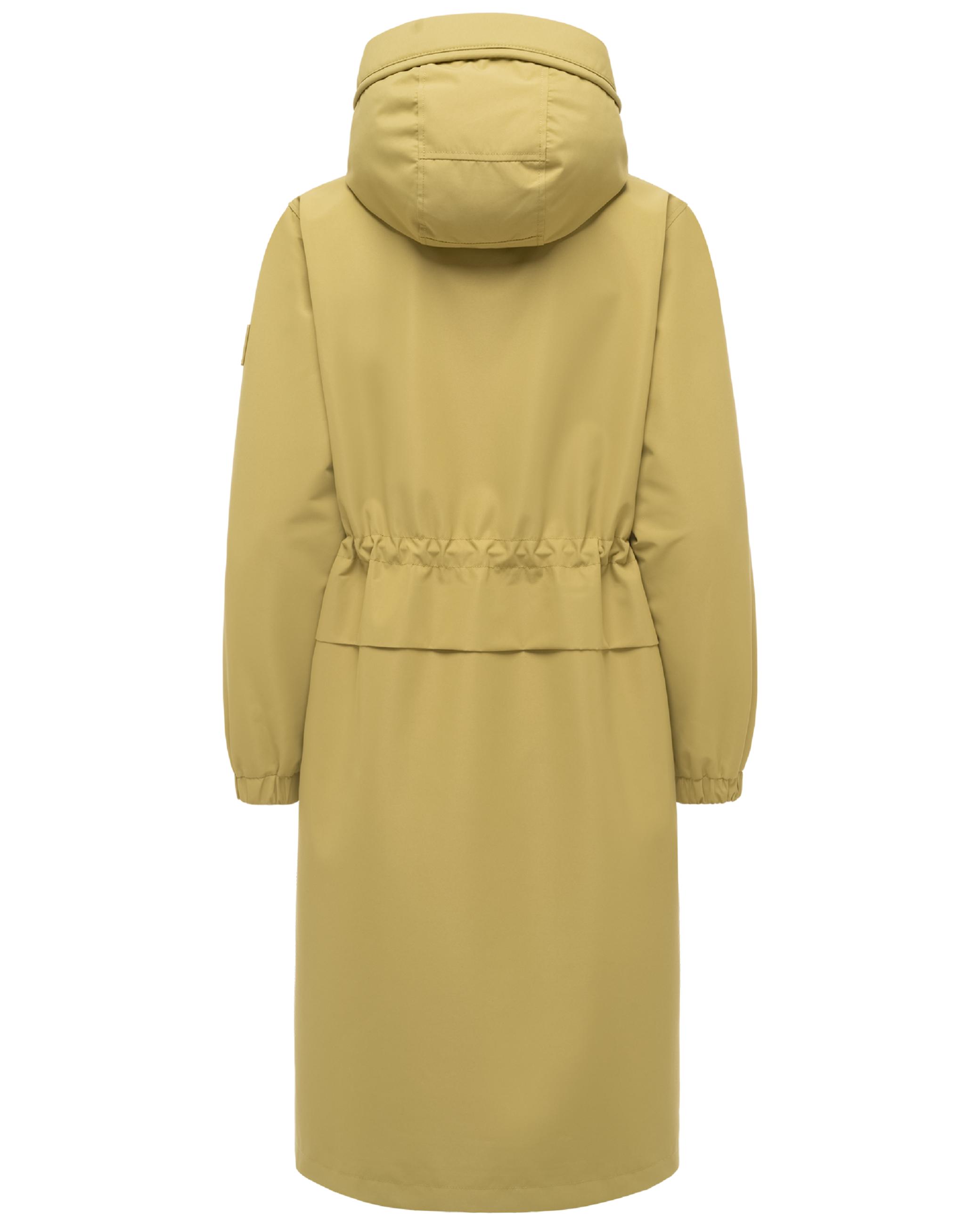 Leichter wasserdichter Oversize Übergangsmantel "Kirschwind 14" Urban Khaki
