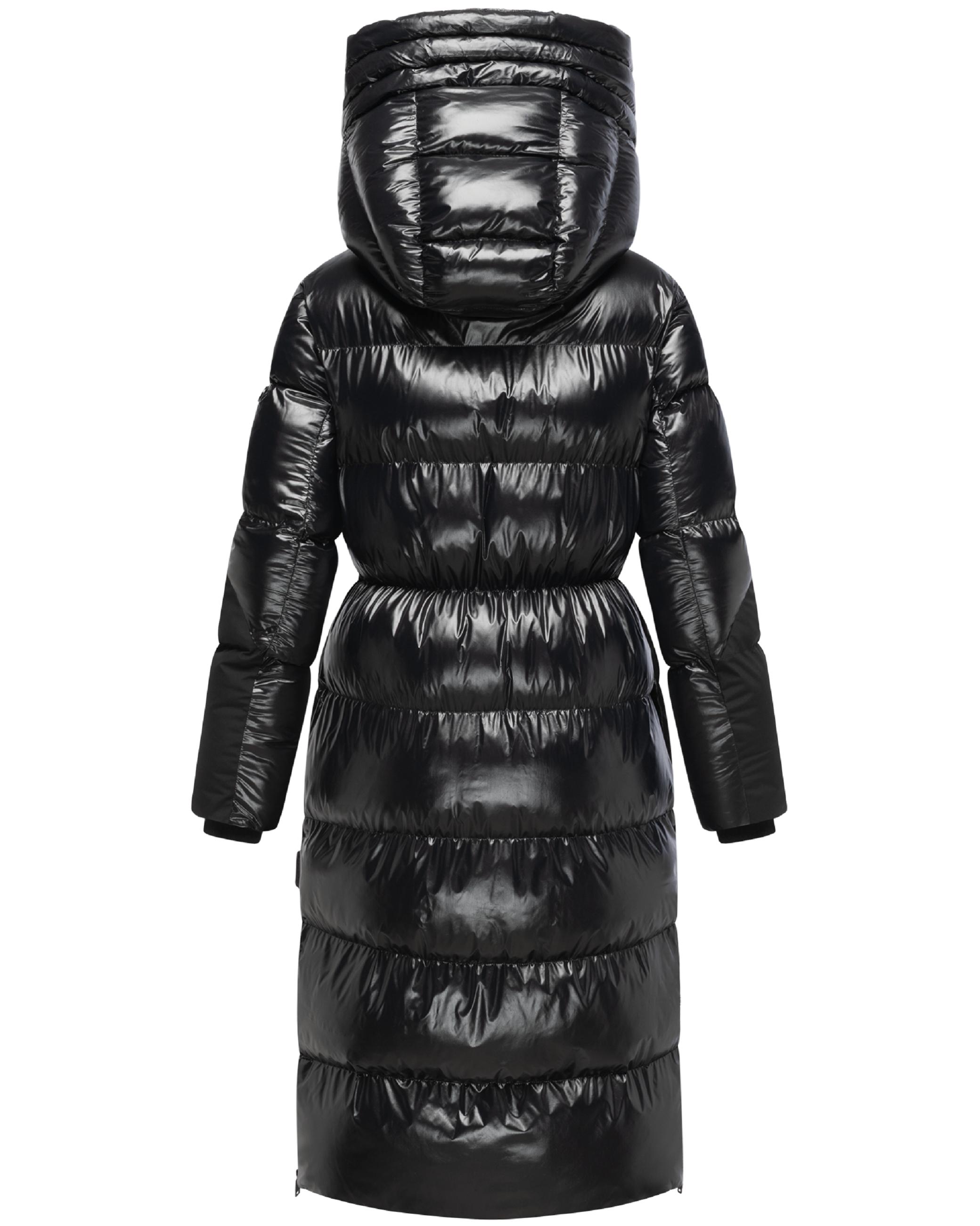 Warmer Steppmantel "Knusperherz 14" Black