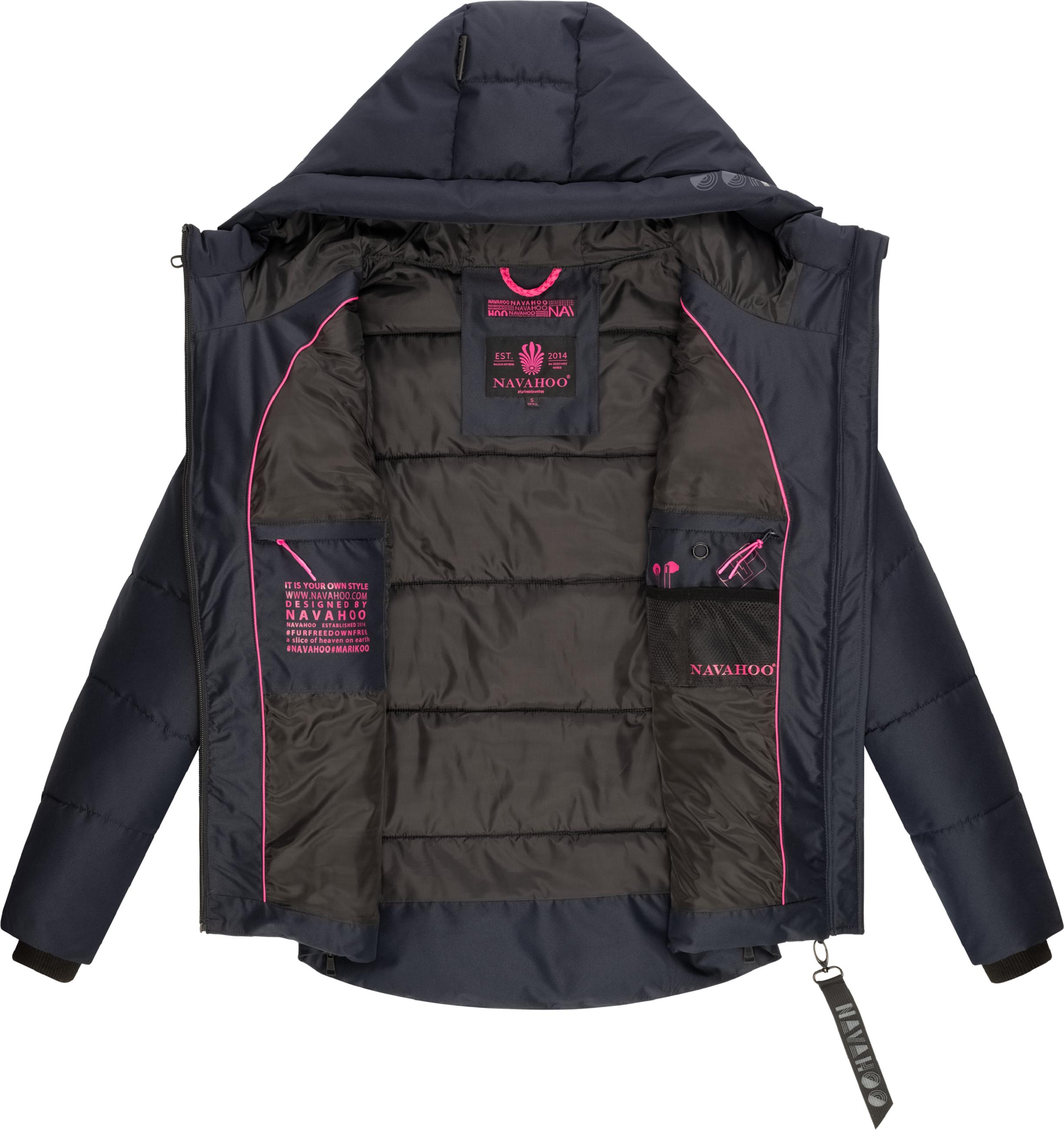 Winterjacke Steppjacke Krümelein Navy