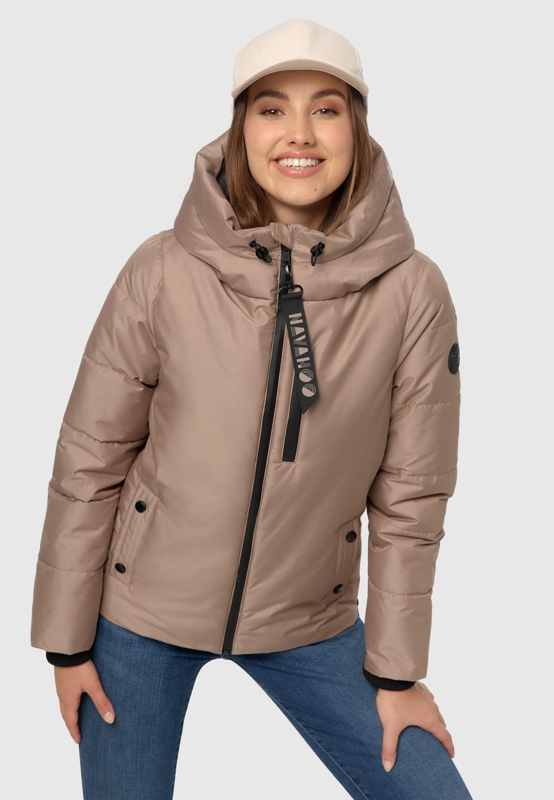 Winterjacke Steppjacke Krümelein Taupe Grey