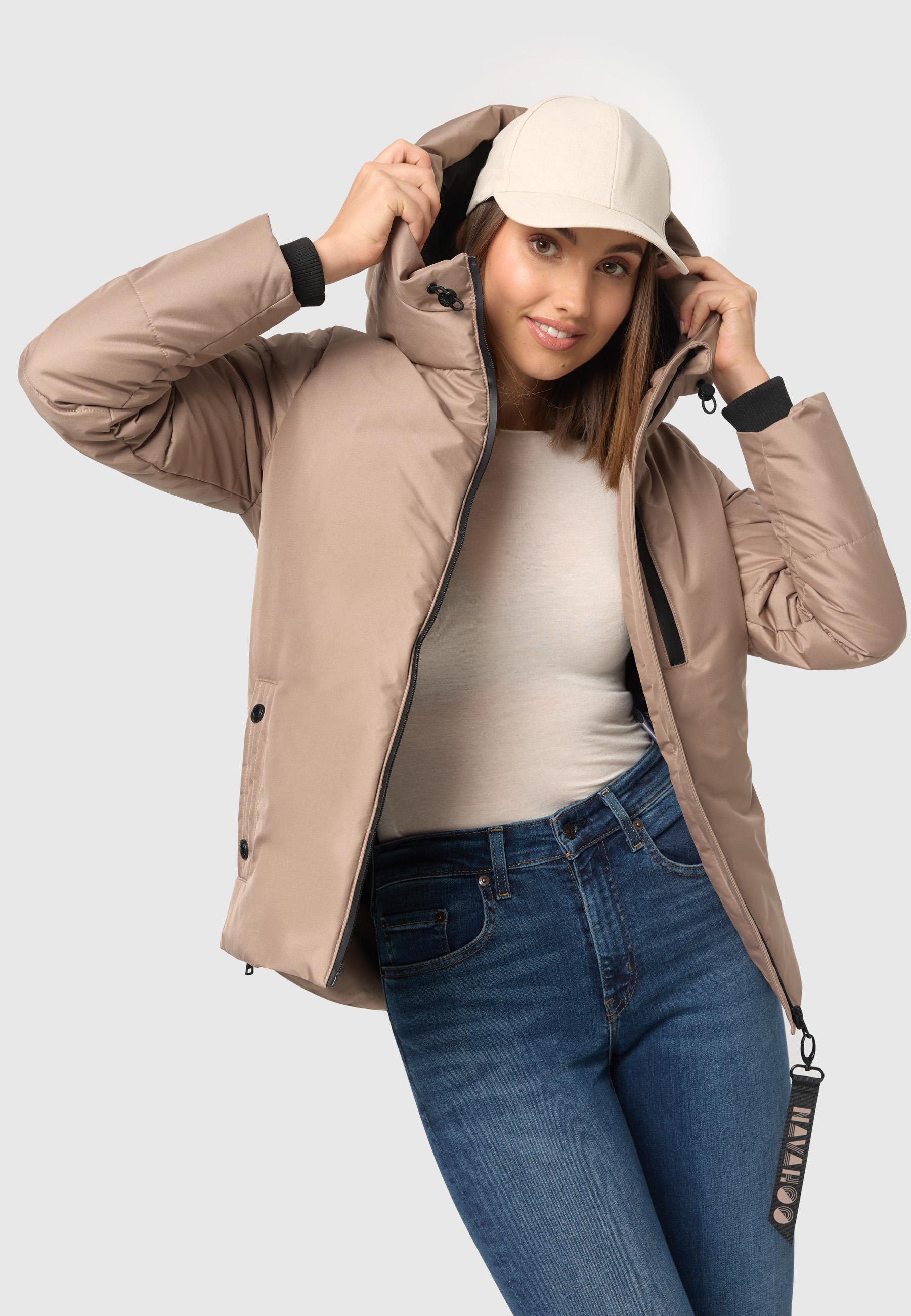 Winterjacke Steppjacke Krümelein Taupe Grey