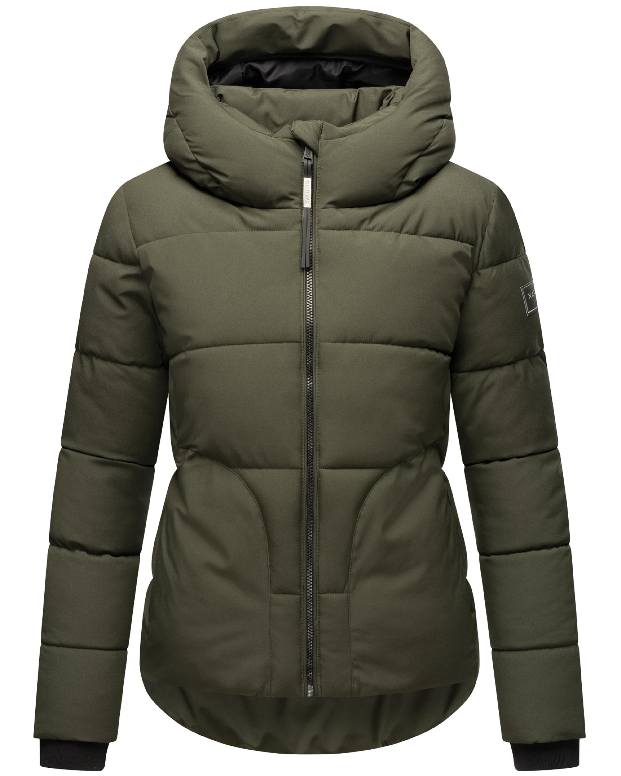 Steppjacke mit Kapuze "Lachperle XIV" Dark Olive