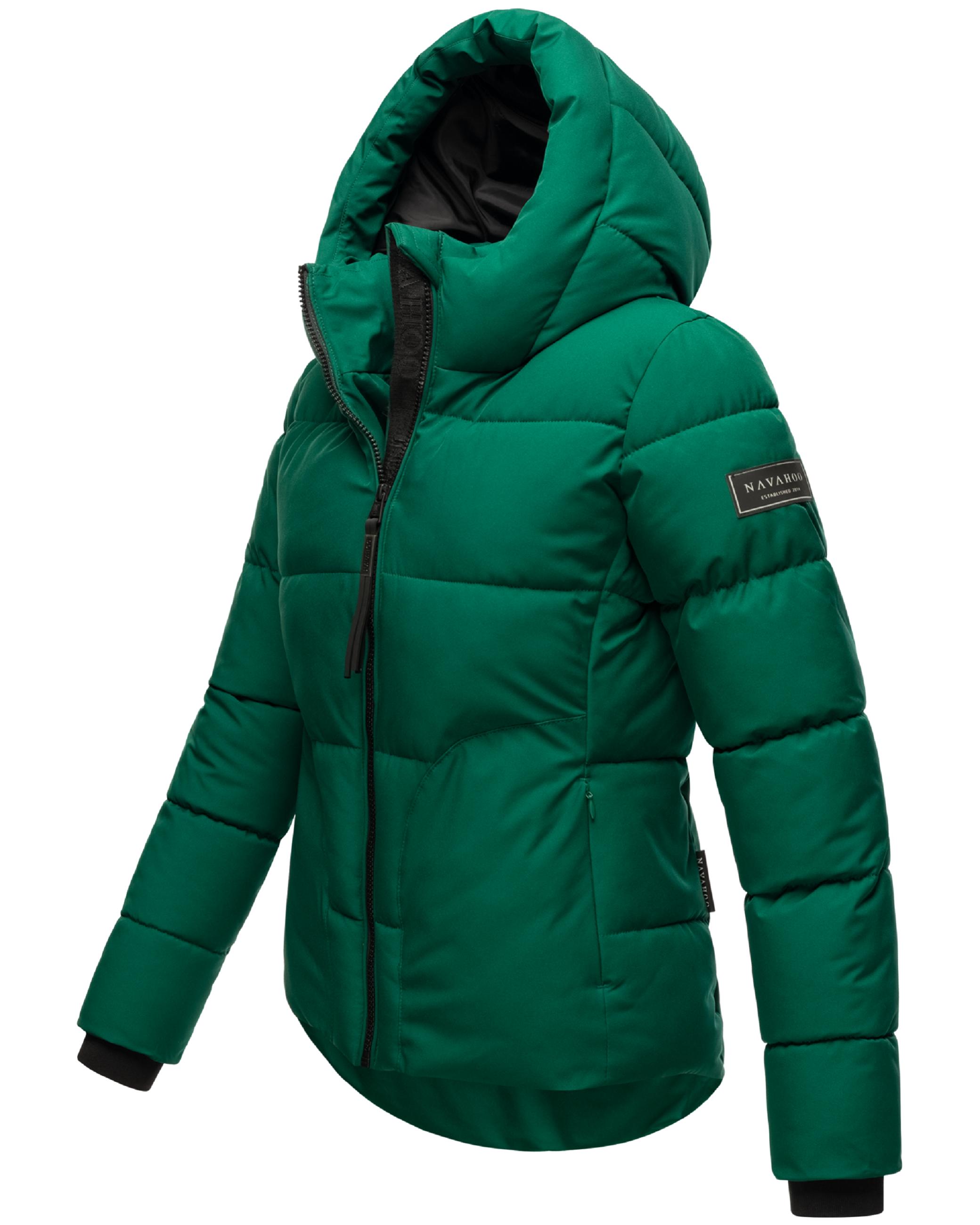 Steppjacke mit Kapuze "Lachperle XIV" Evergreen