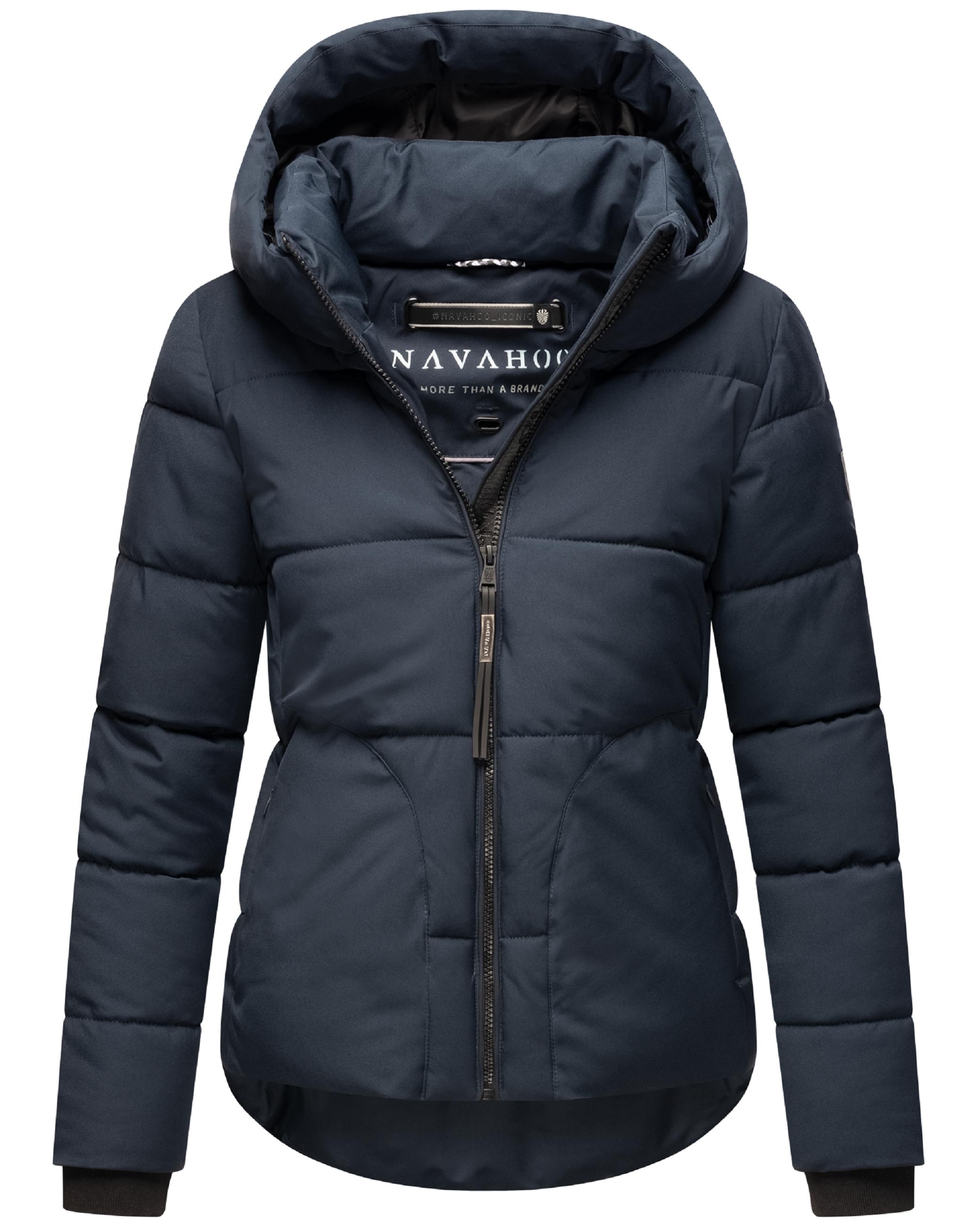 Steppjacke mit Kapuze "Lachperle XIV" Navy