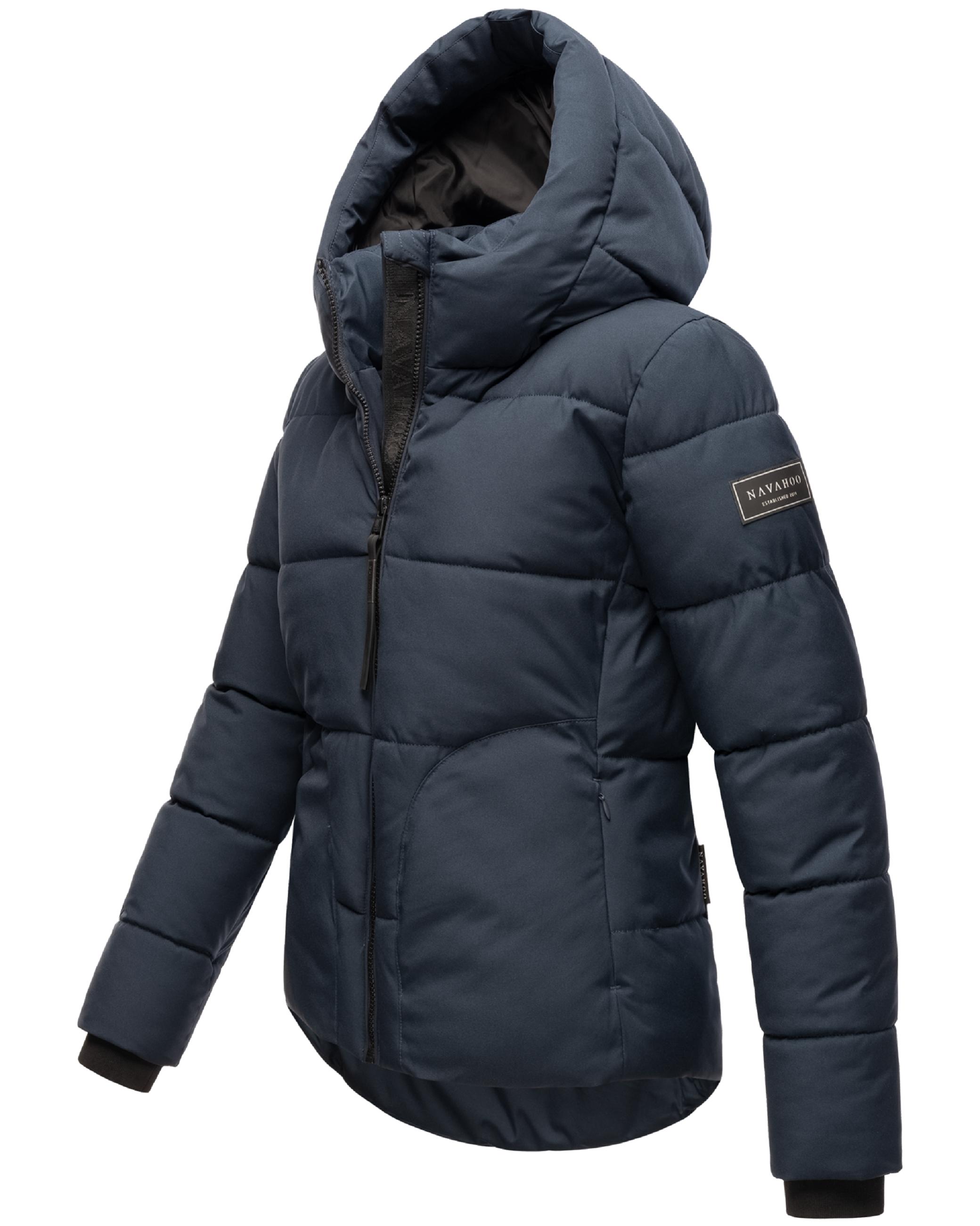 Steppjacke mit Kapuze "Lachperle XIV" Navy