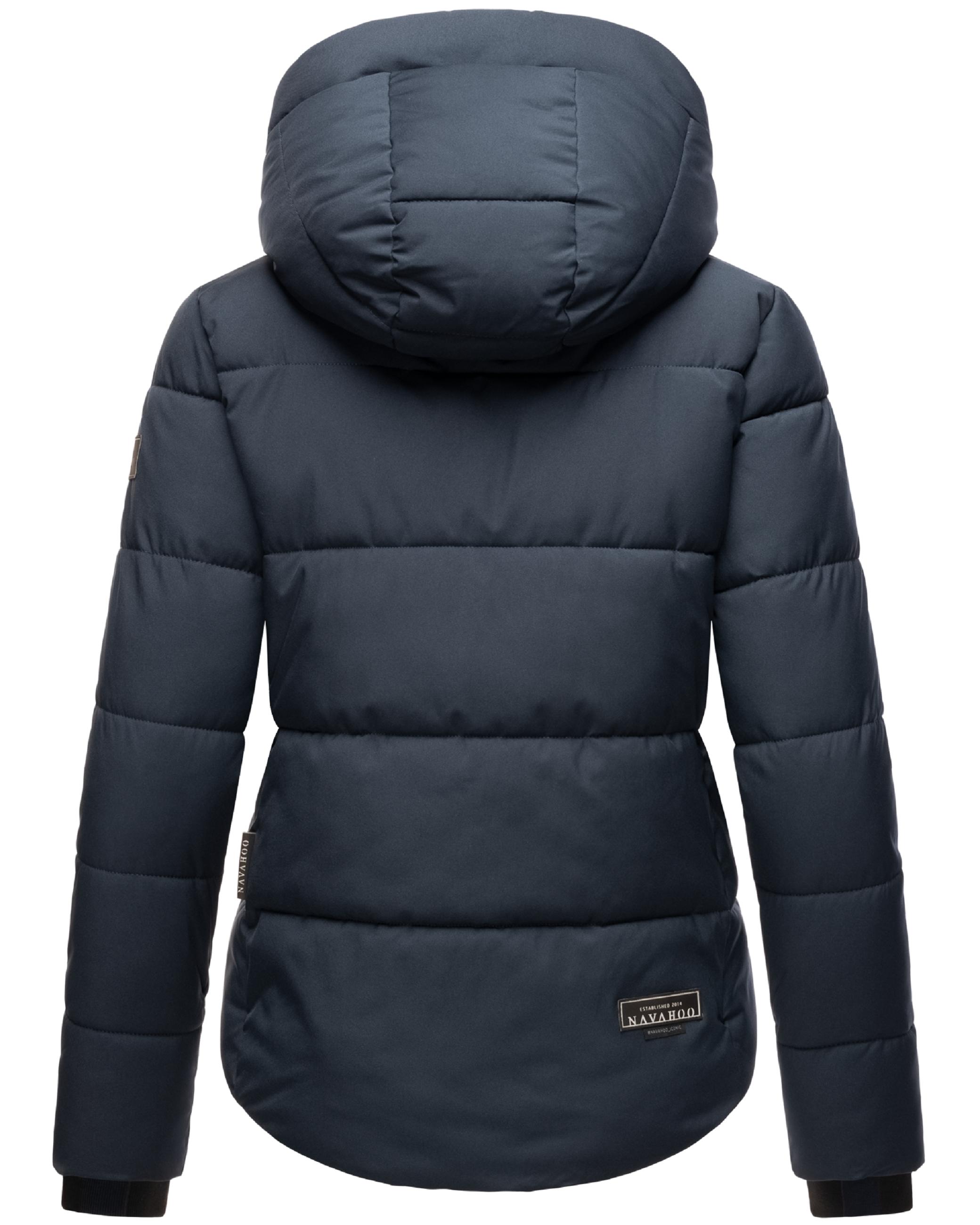 Steppjacke mit Kapuze "Lachperle XIV" Navy