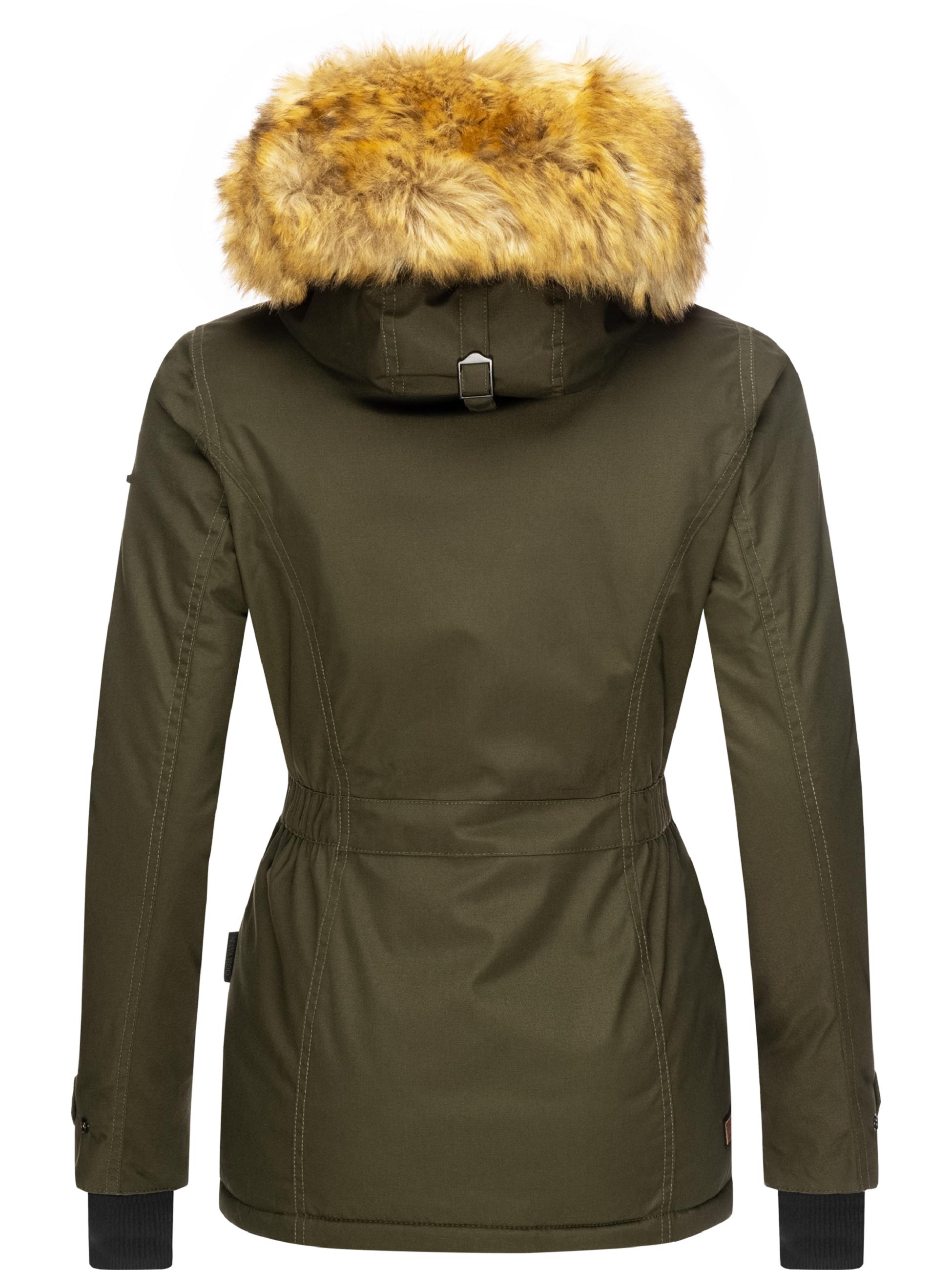 Winterparka mit Kapuze "Laura" Forest Green