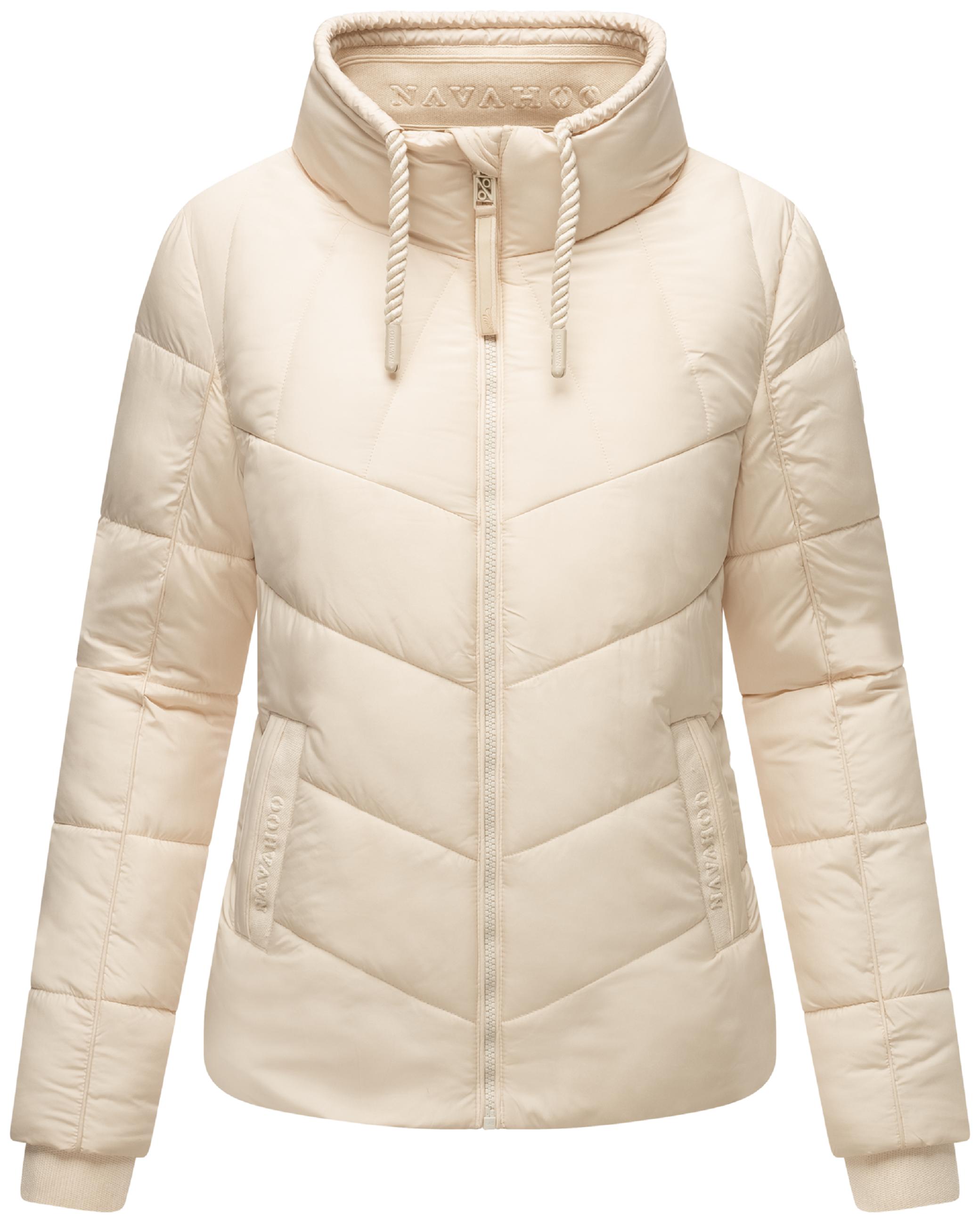 Steppjacke mit hohem Kragen "Liebesfee 14" Cream