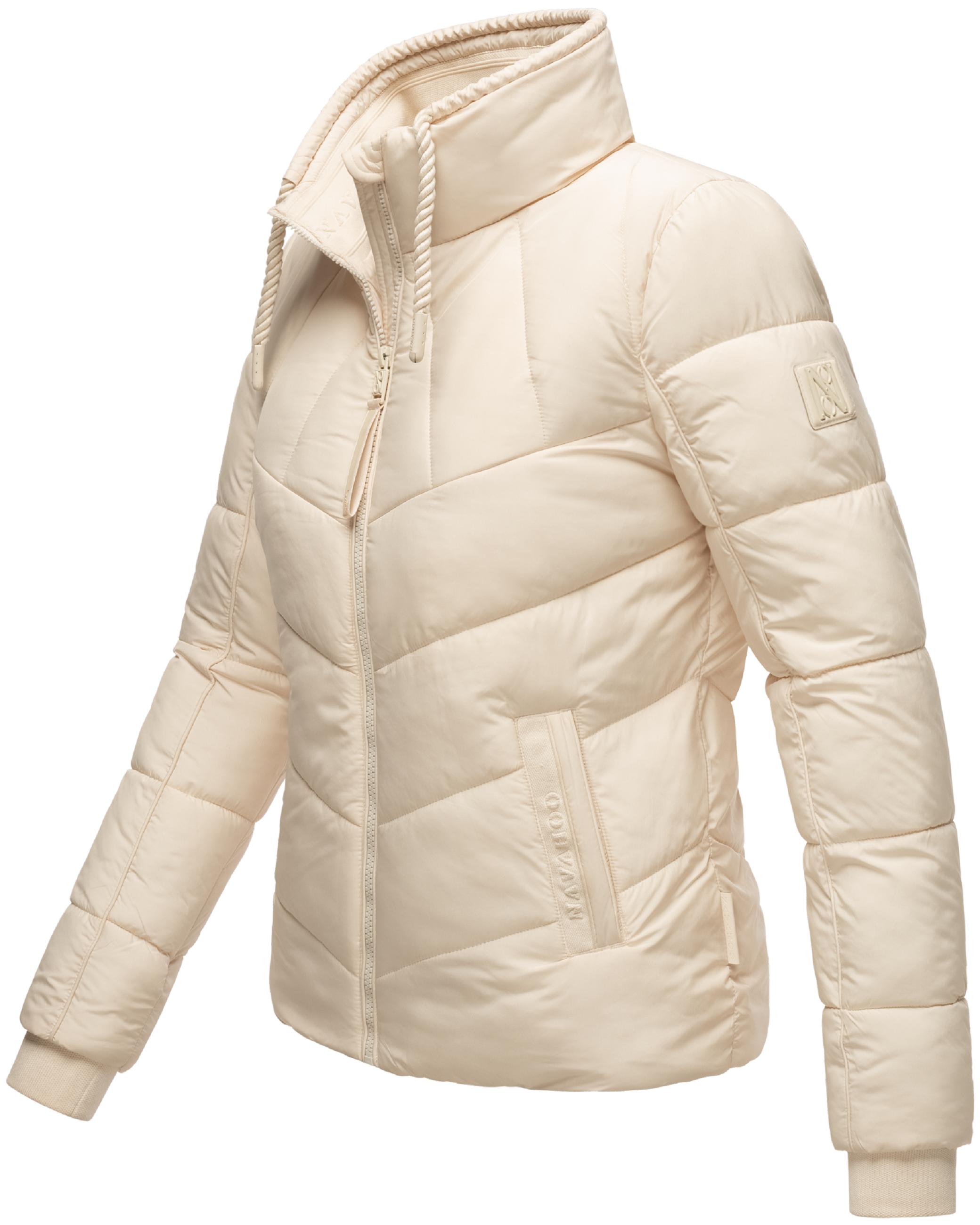 Steppjacke mit hohem Kragen "Liebesfee 14" Cream