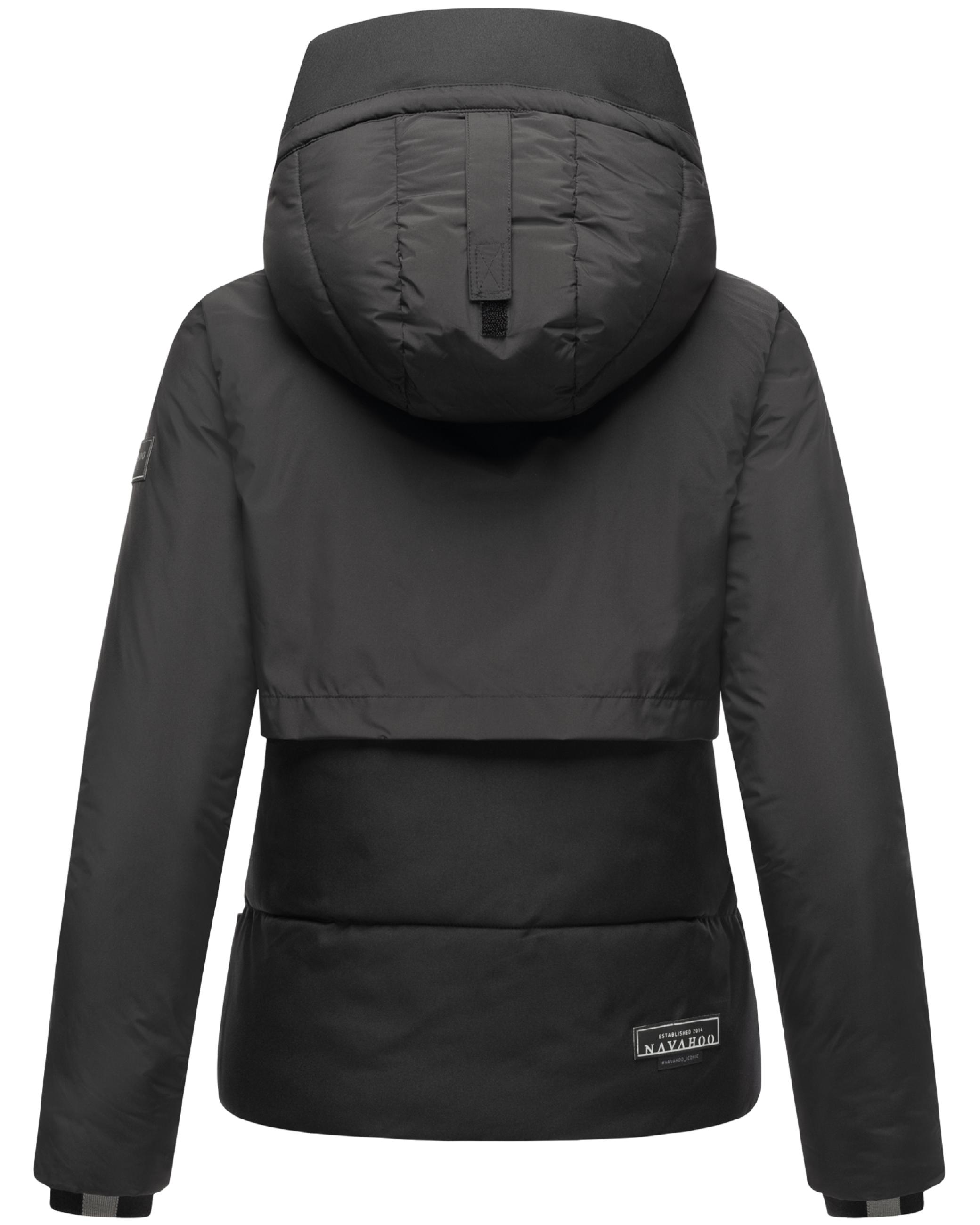 Winterjacke mit Fleece-Futter "Liebesküken XIV" Black