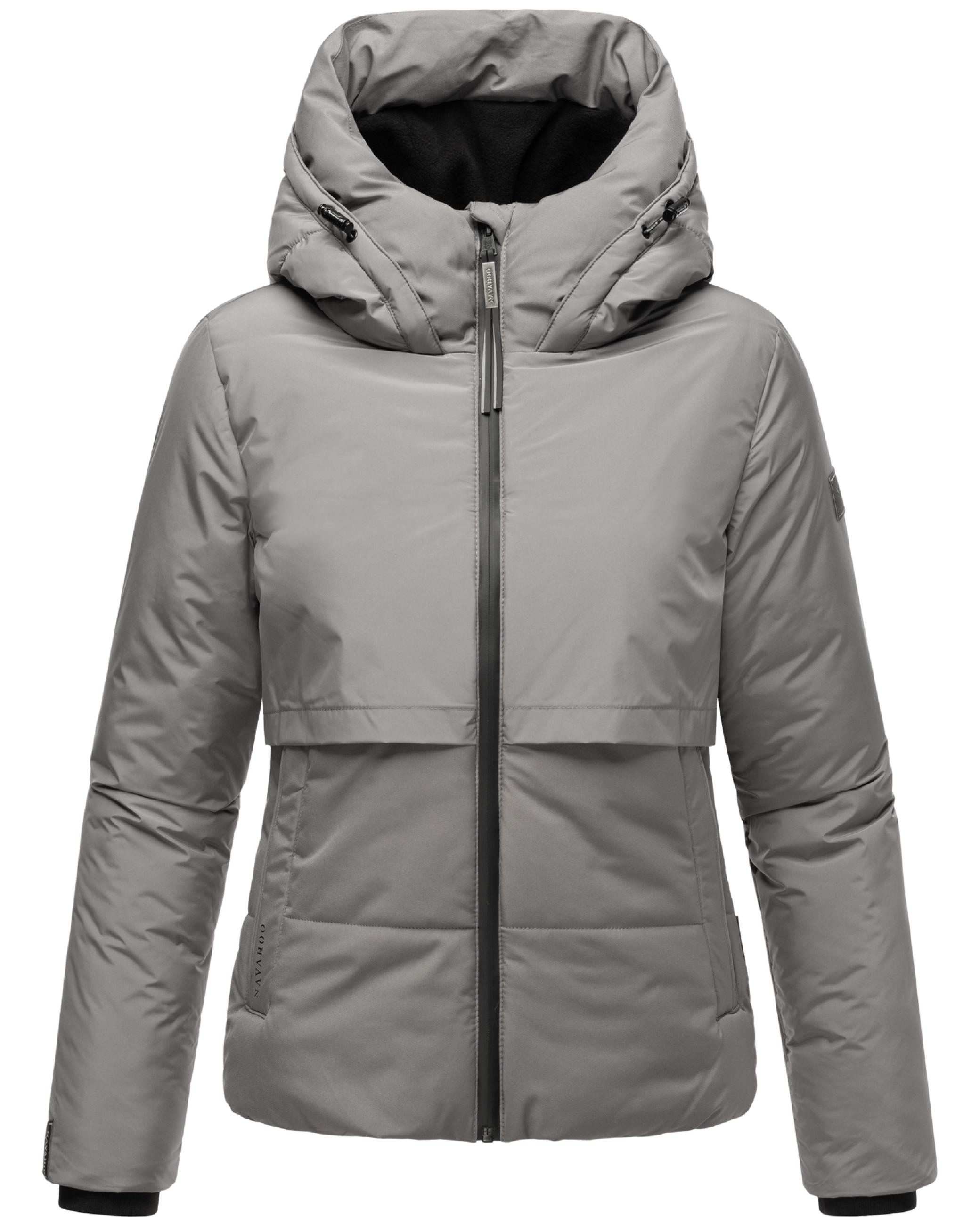 Winterjacke mit Fleece-Futter "Liebesküken XIV" Grey