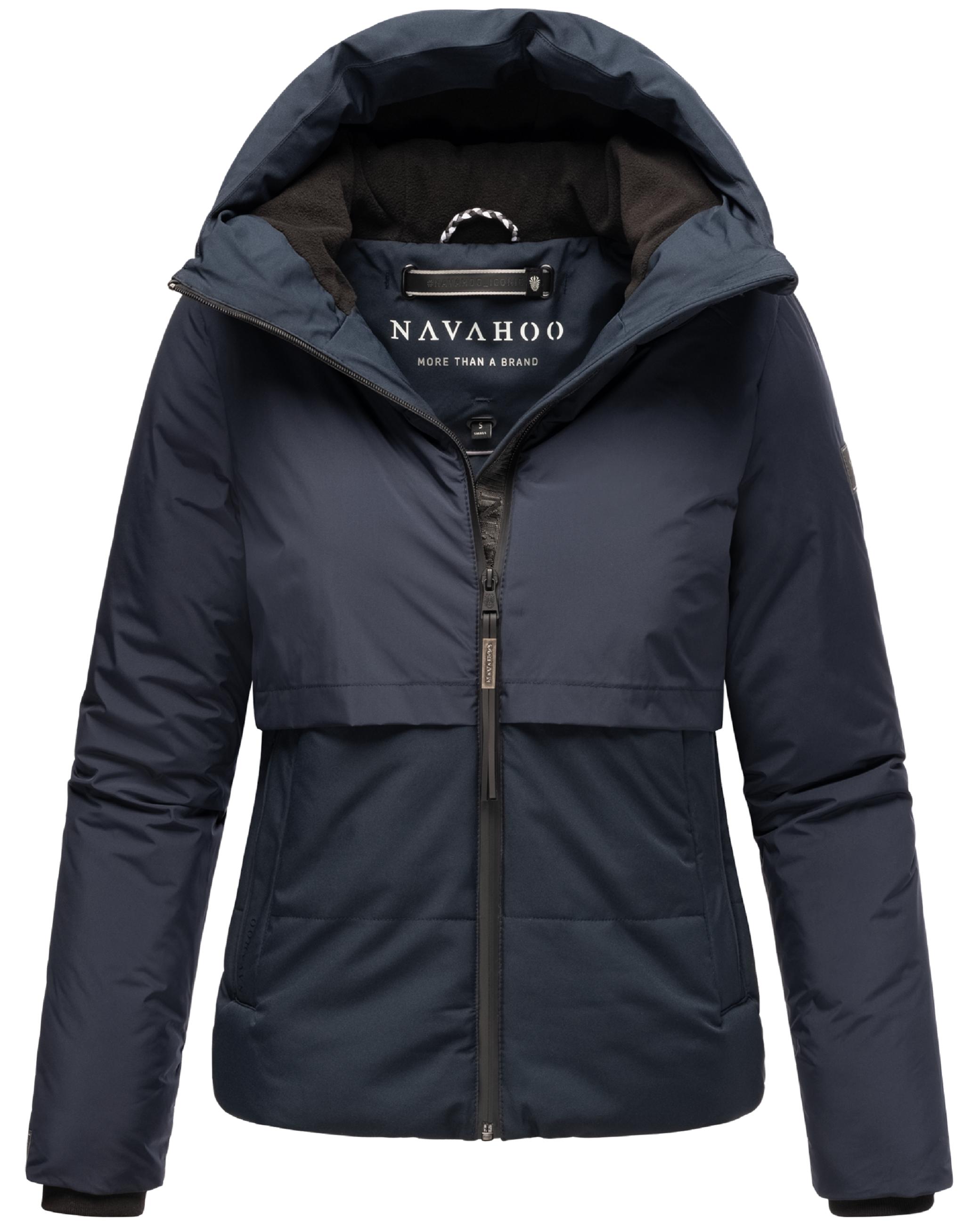 Winterjacke mit Fleece-Futter "Liebesküken XIV" Navy