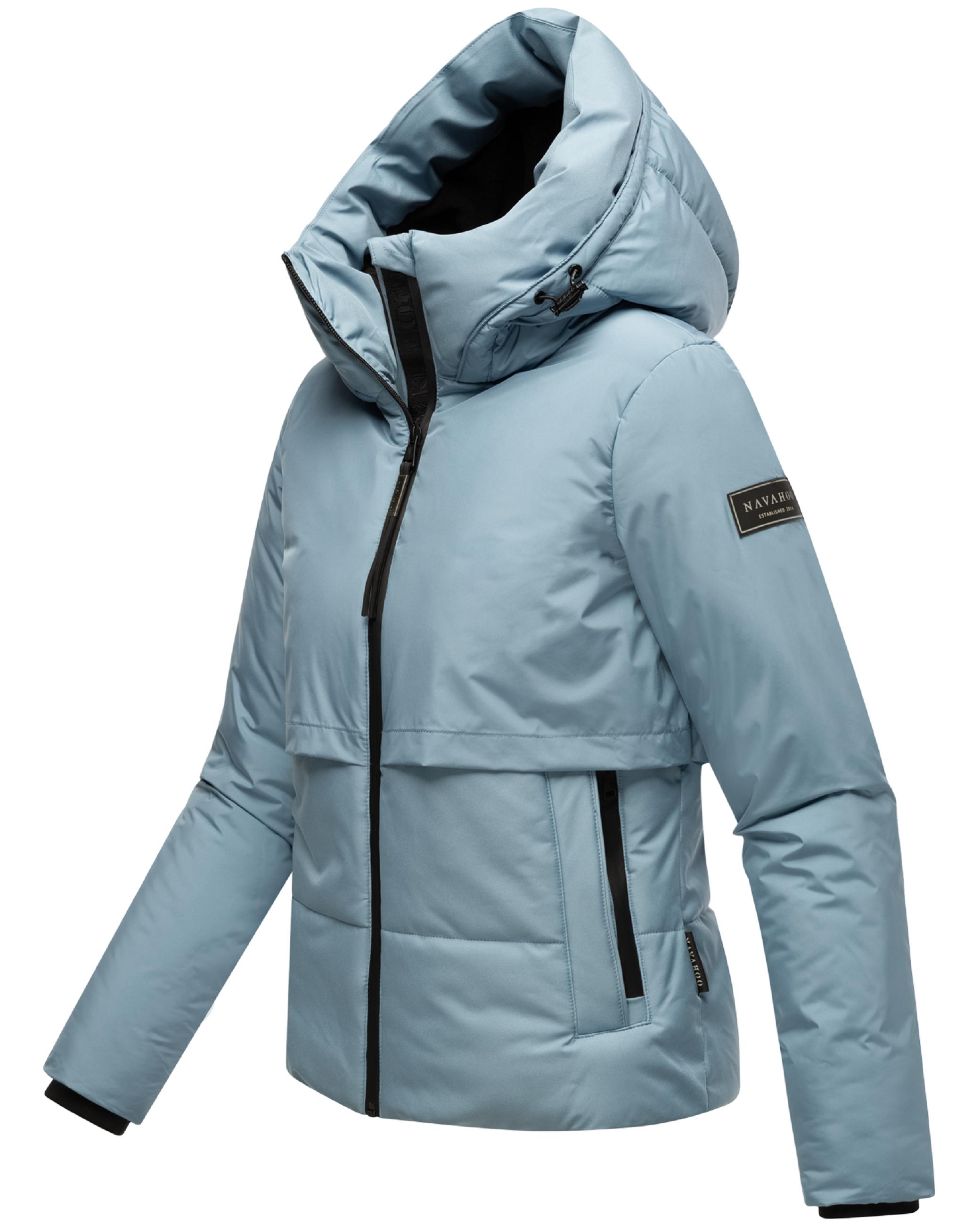 Winterjacke mit Fleece-Futter "Liebesküken XIV" Powder Blue