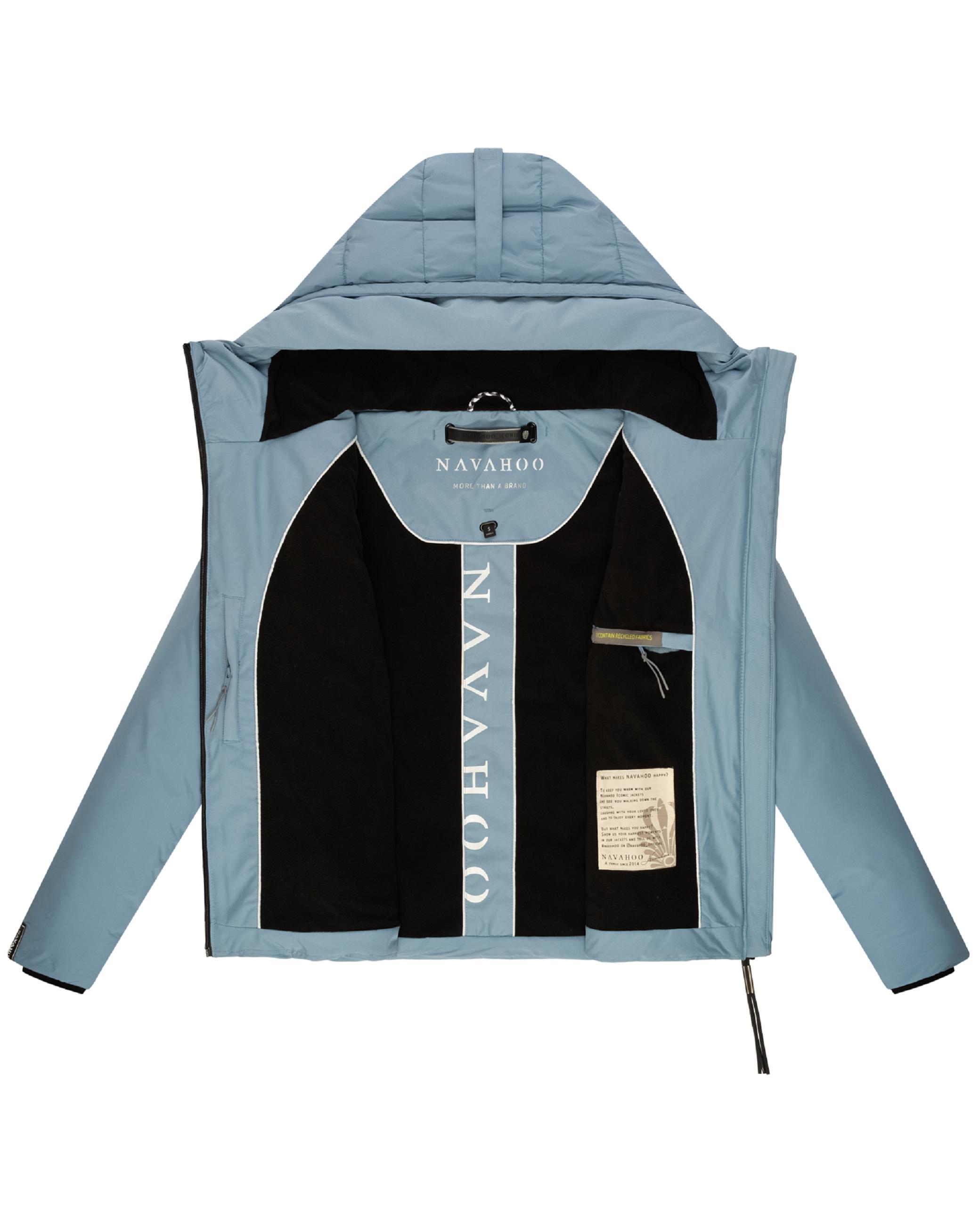 Winterjacke mit Fleece-Futter "Liebesküken XIV" Powder Blue