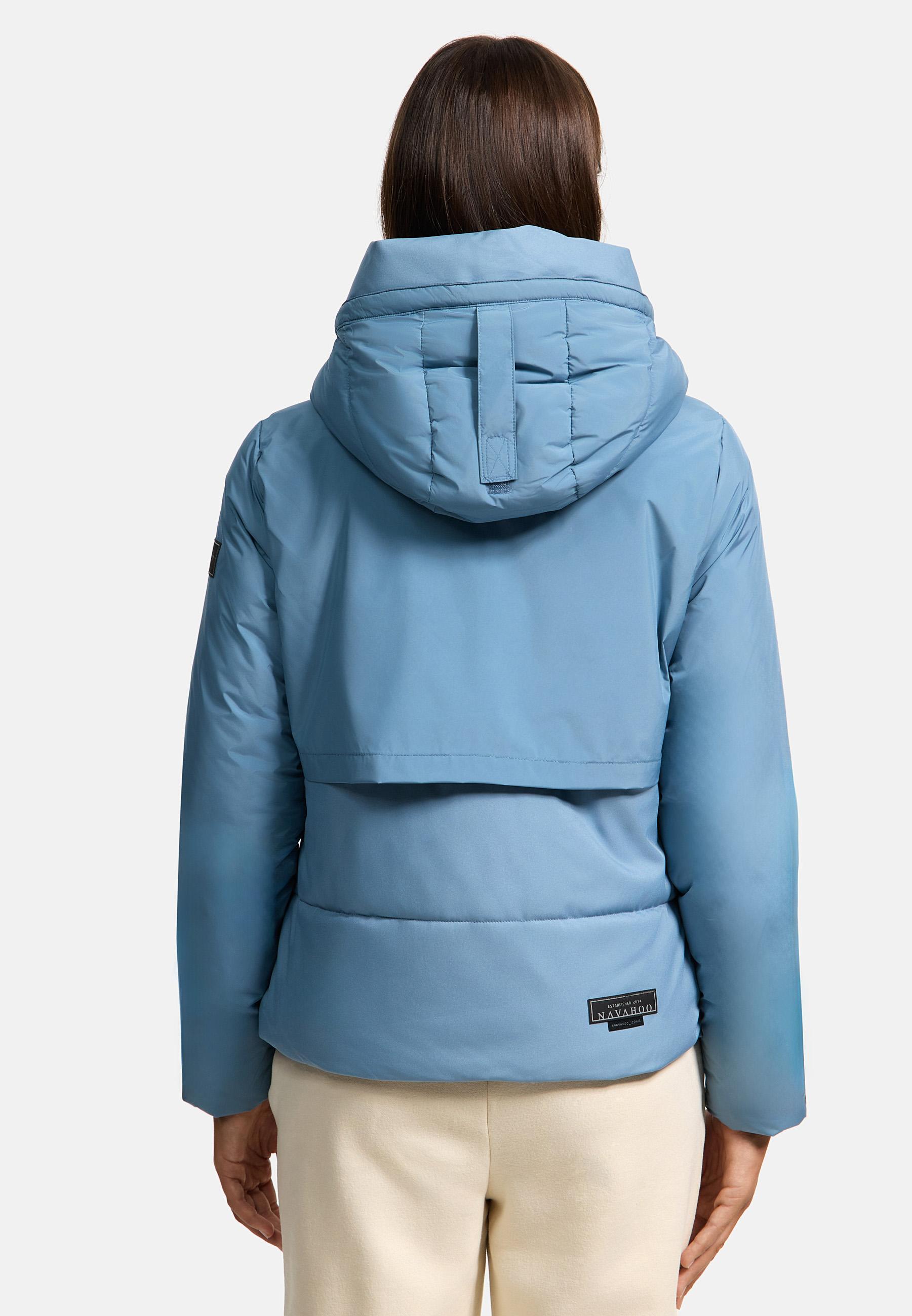 Winterjacke mit Fleece-Futter "Liebesküken XIV" Powder Blue