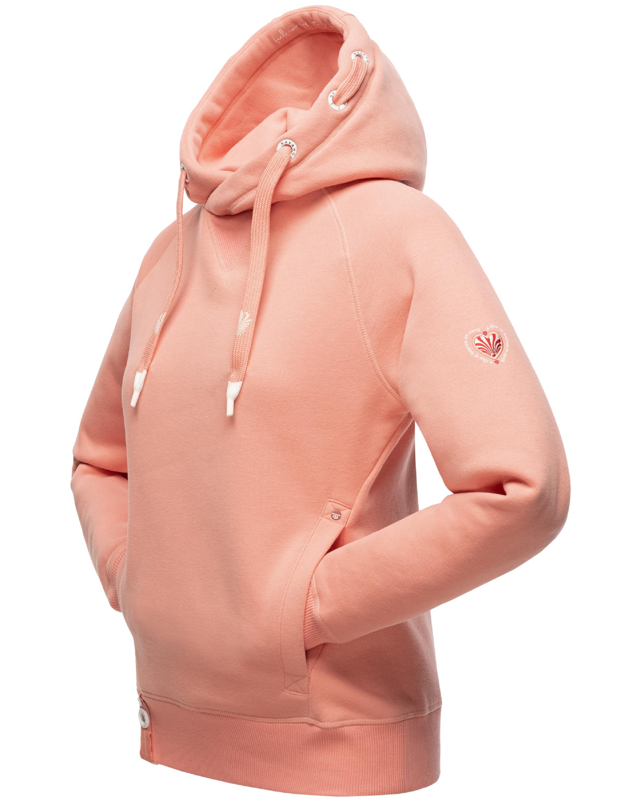 Extraweicher Hoodie "Liebesmäuschen" Apricot