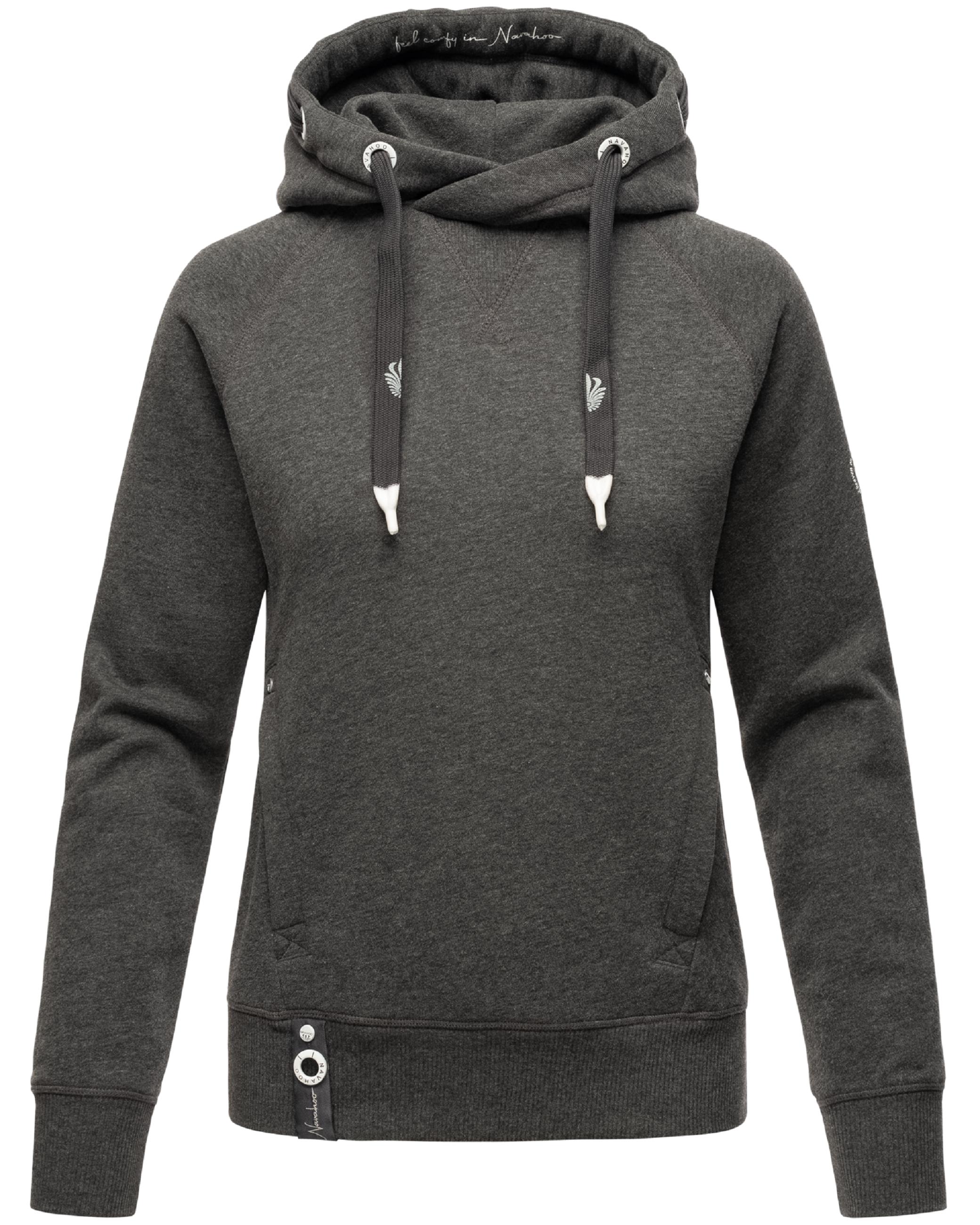 Extraweicher Hoodie "Liebesmäuschen" Dark Grey Melange