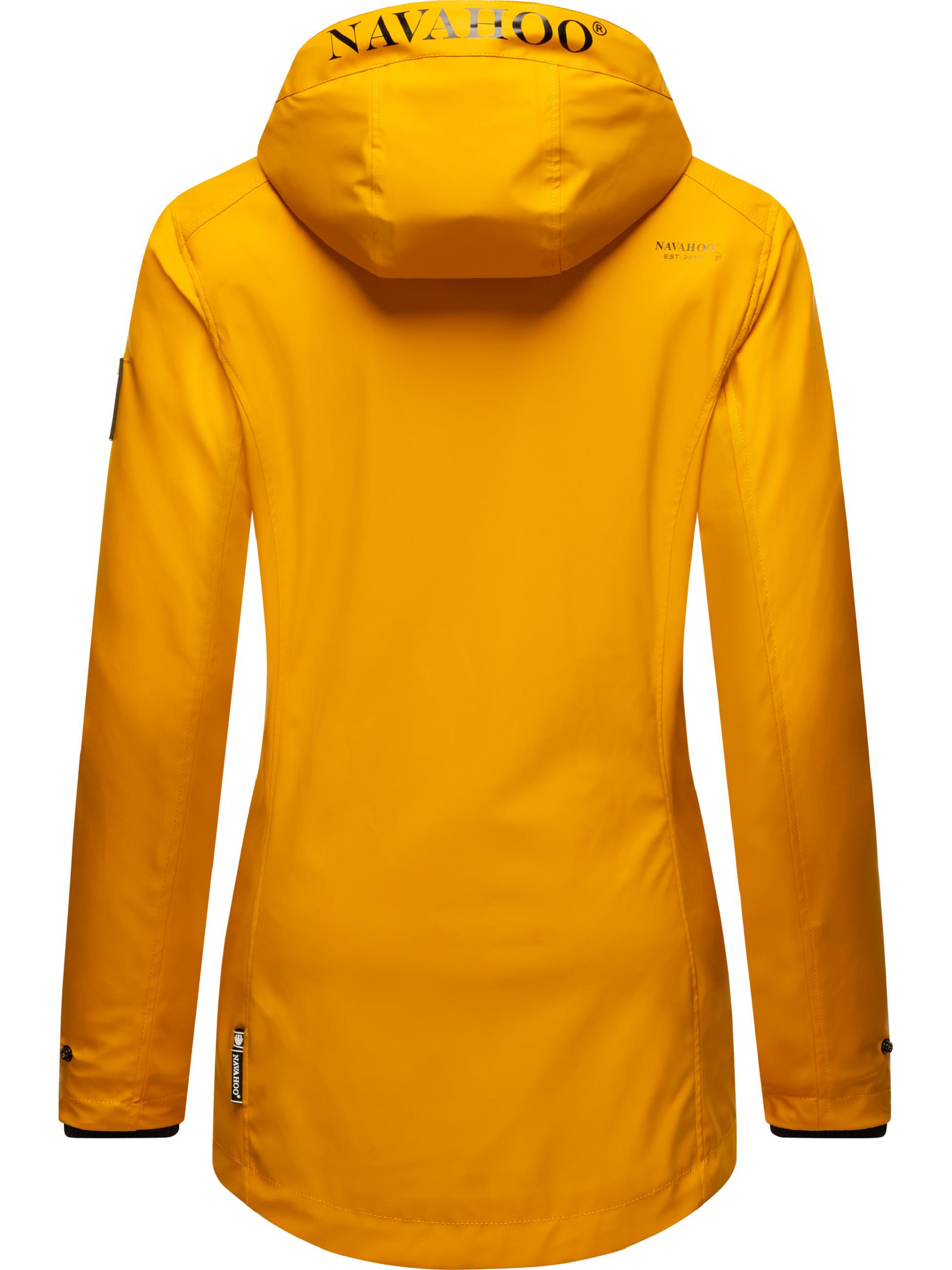 Regenjacke mit Kapuze "Lindraa" Amber Yellow