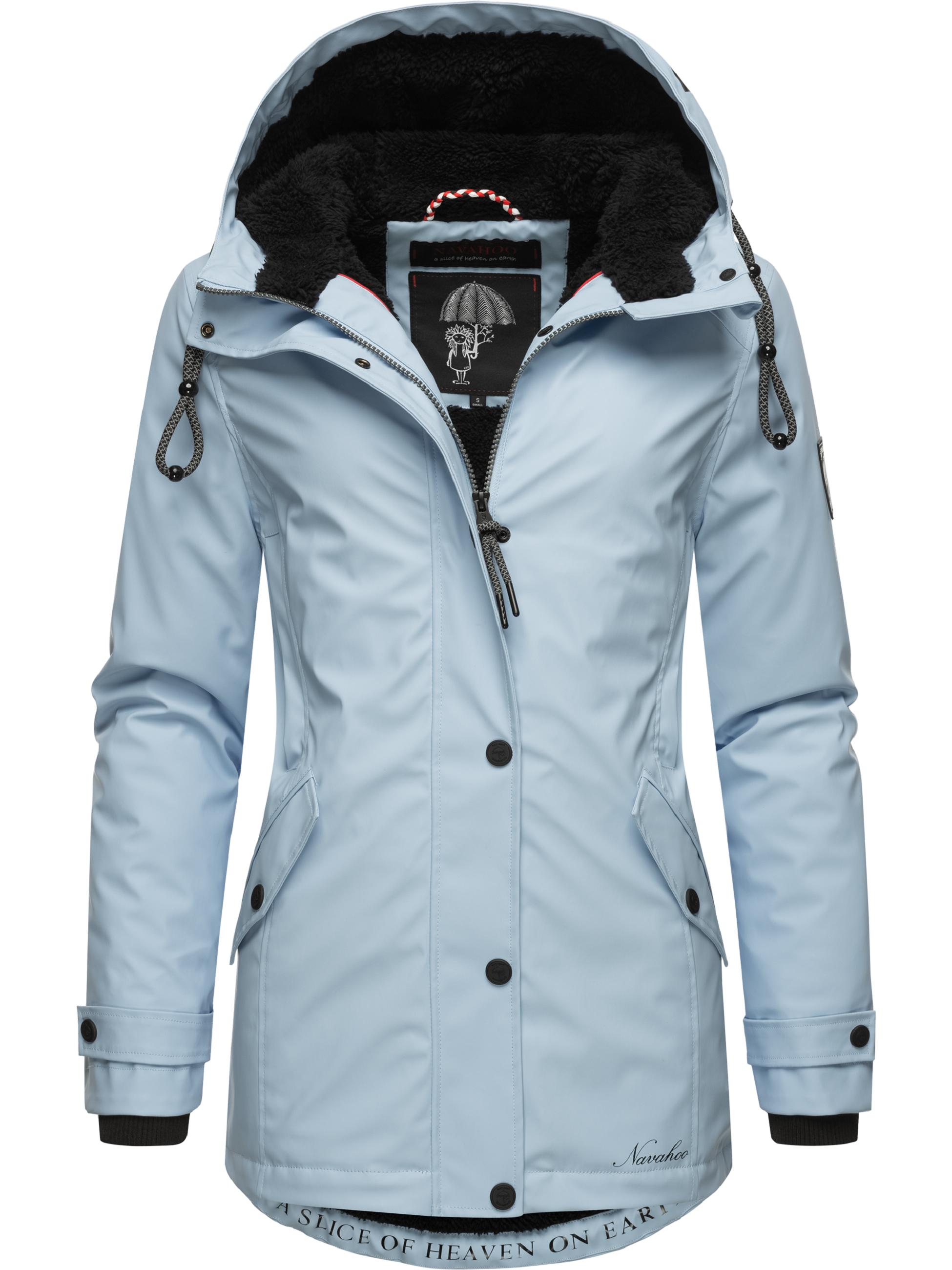 Regenjacke mit Kapuze "Lindraa" Baby Blue