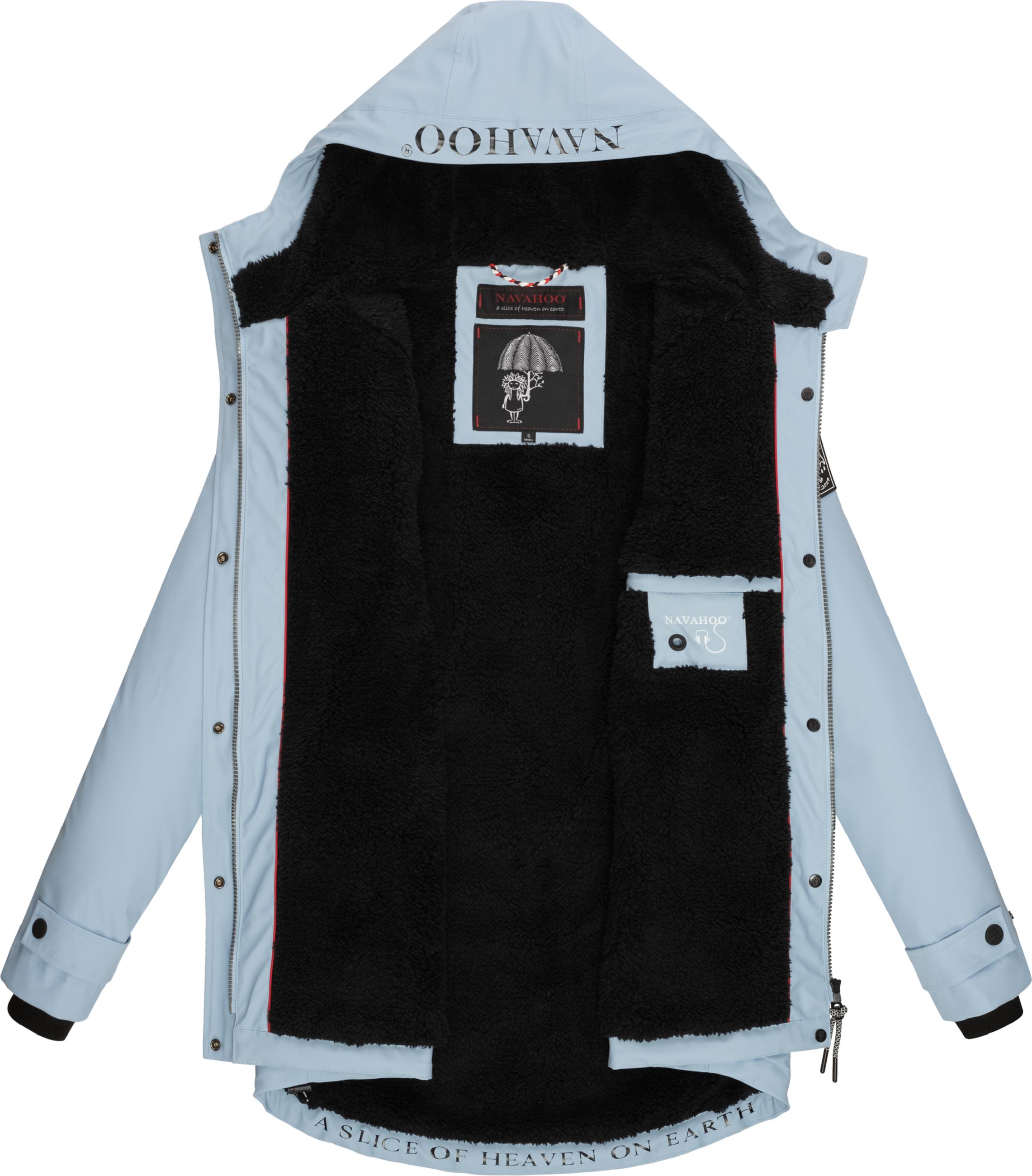 Regenjacke mit Kapuze "Lindraa" Baby Blue