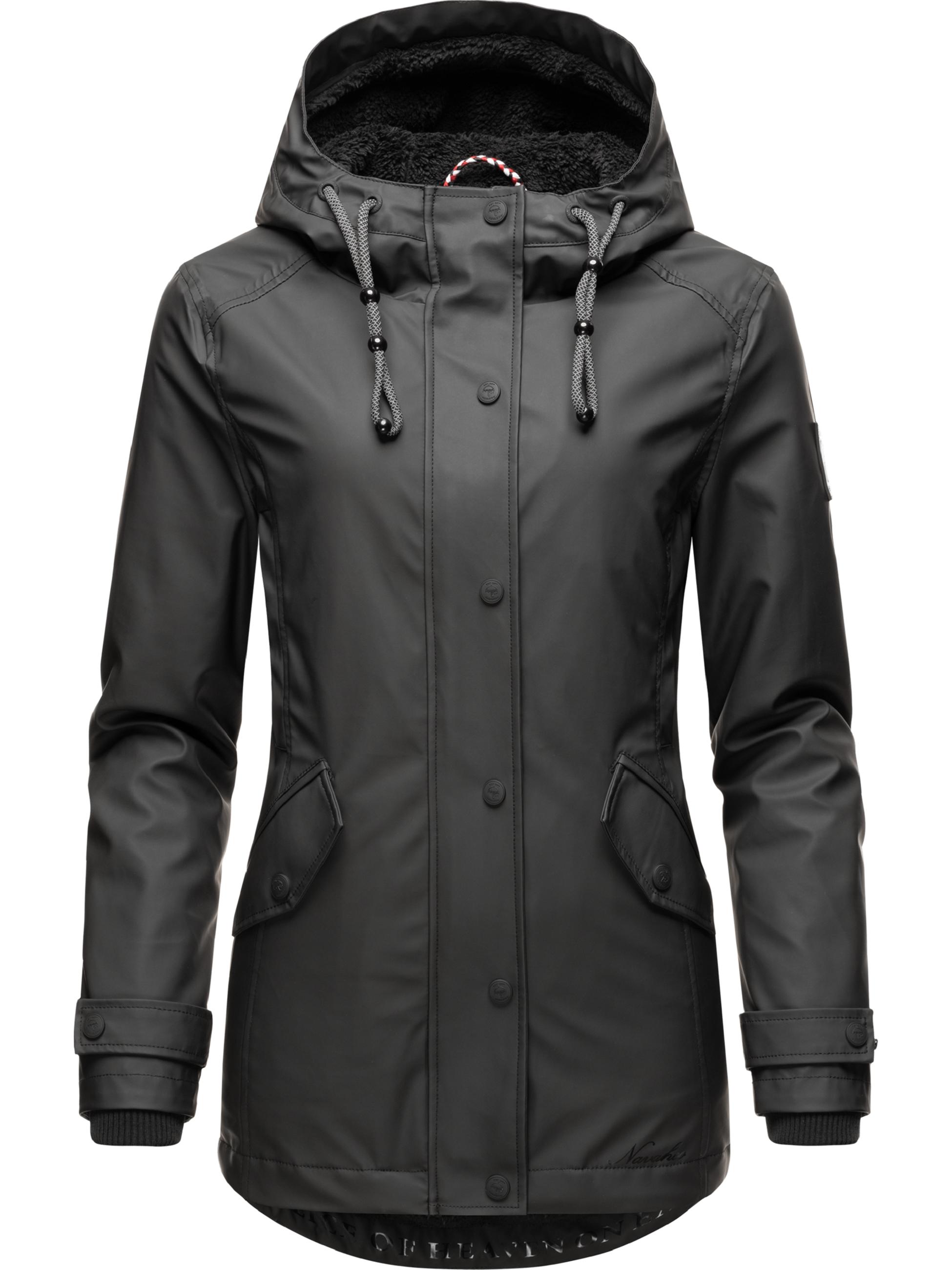 Regenjacke mit Kapuze "Lindraa" Black