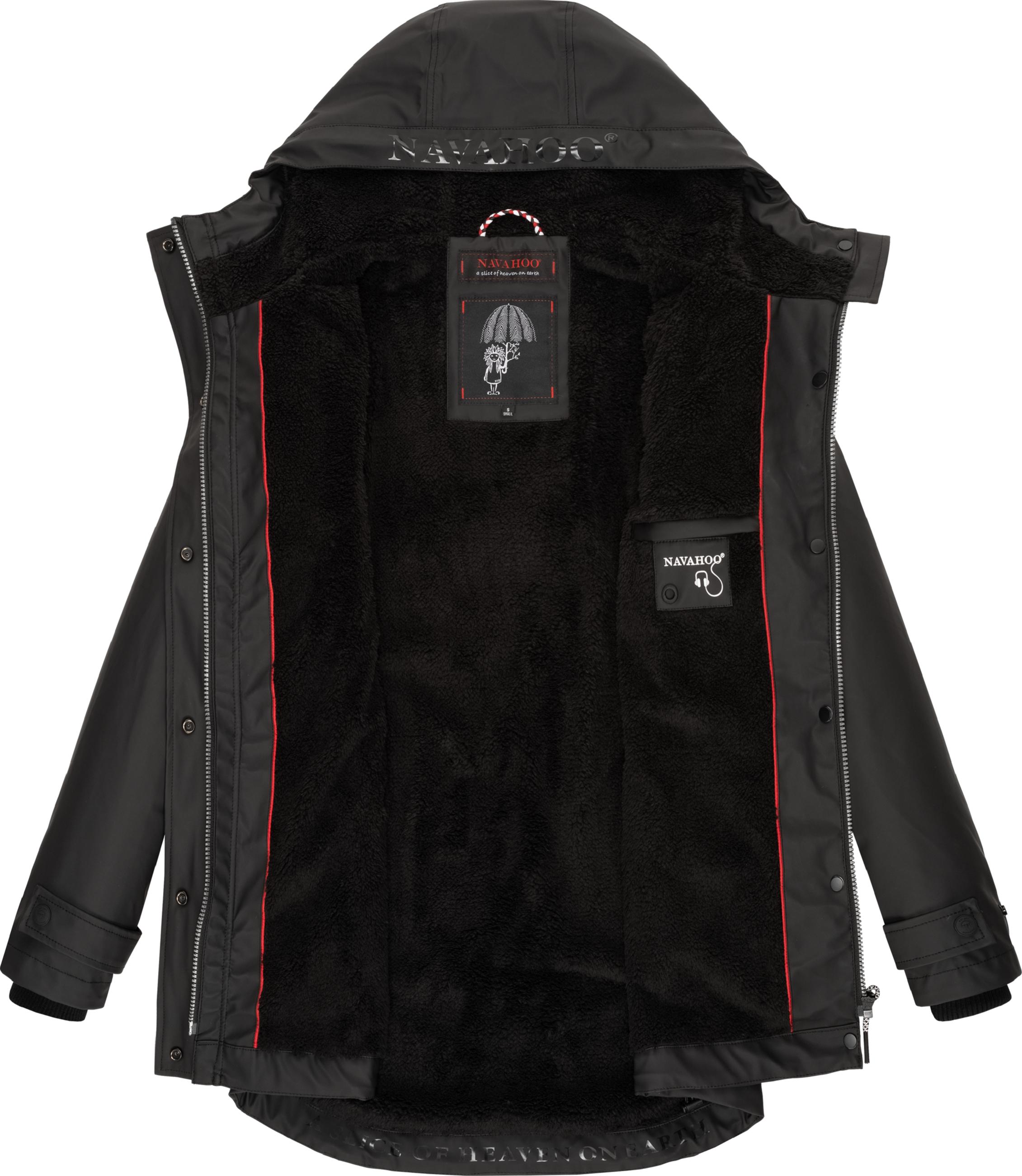 Regenjacke mit Kapuze "Lindraa" Black