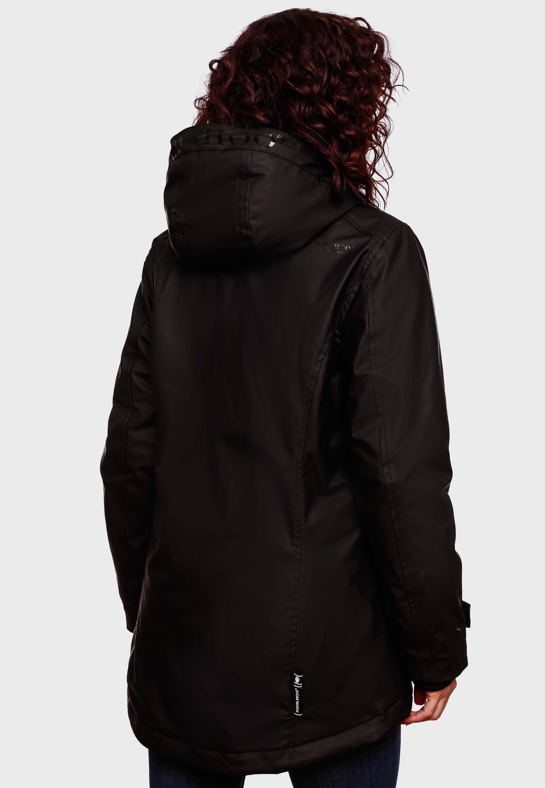 Regenjacke mit Kapuze "Lindraa" Black