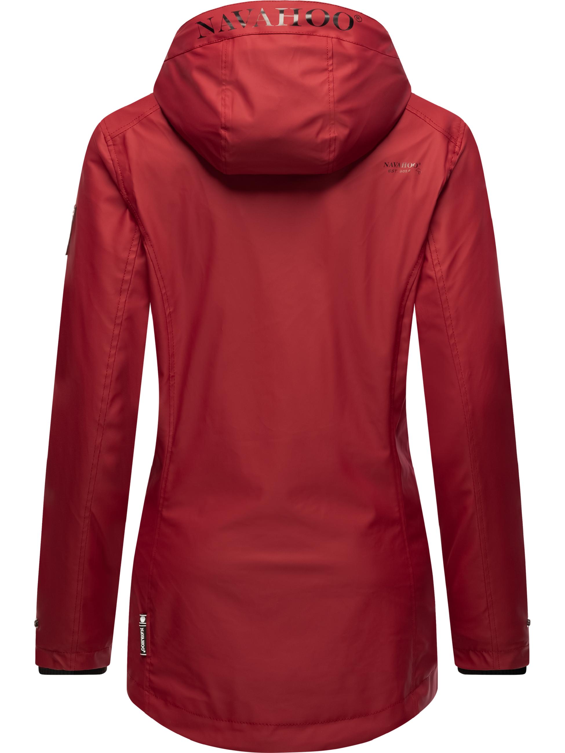 Regenjacke mit Kapuze "Lindraa" Blood Red