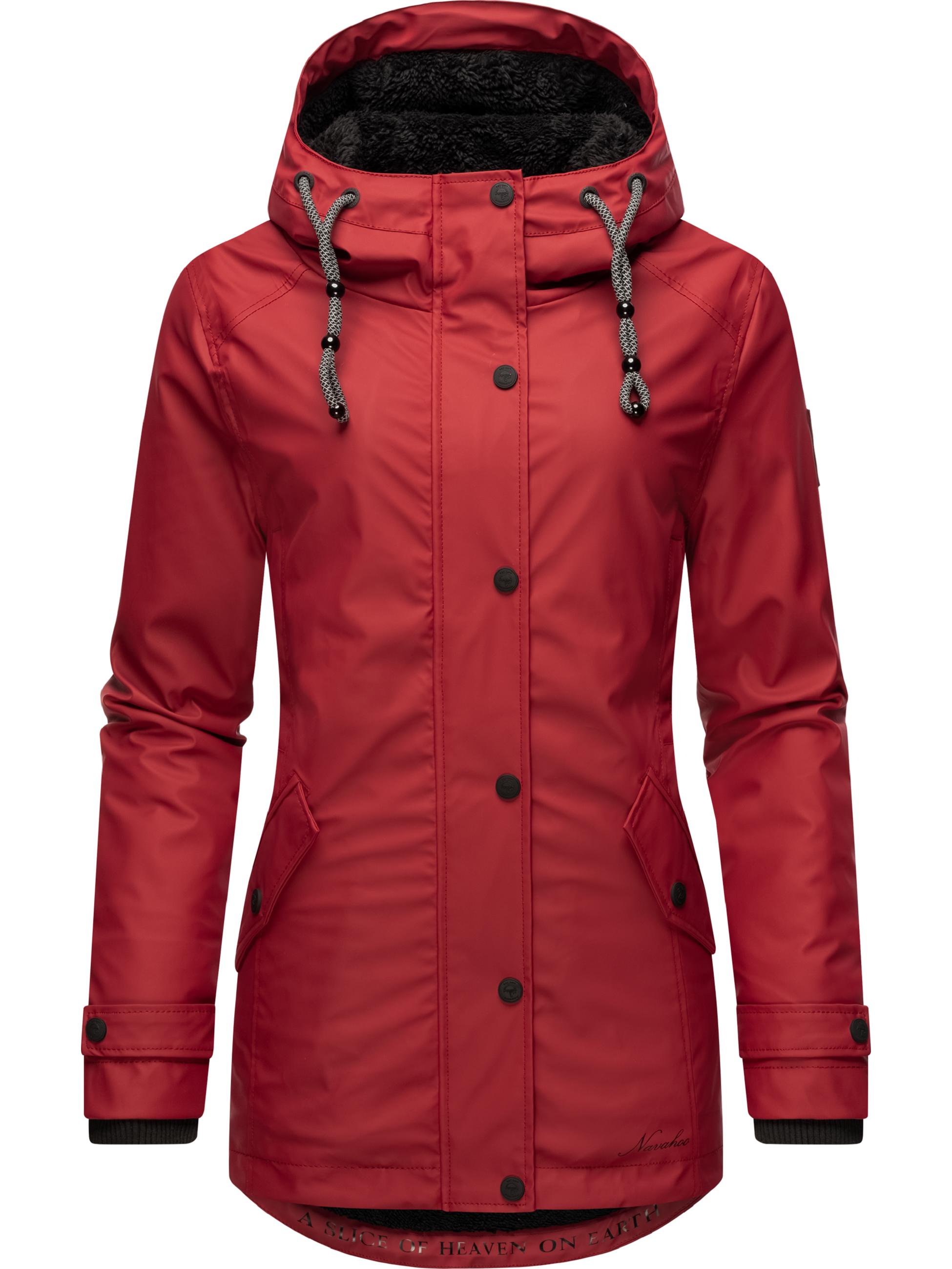 Regenjacke mit Kapuze "Lindraa" Blood Red