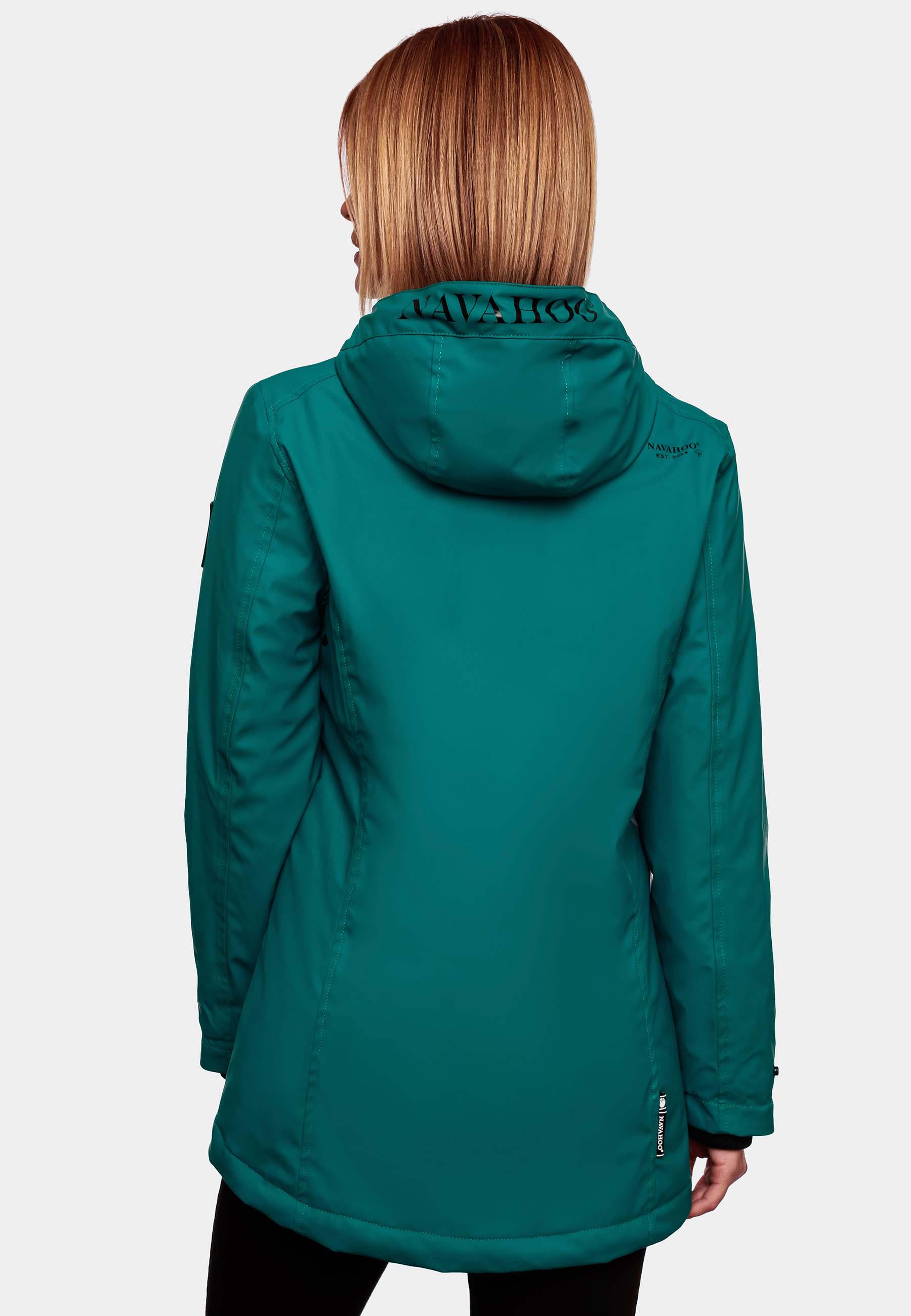 Regenjacke mit Kapuze "Lindraa" Dark Green