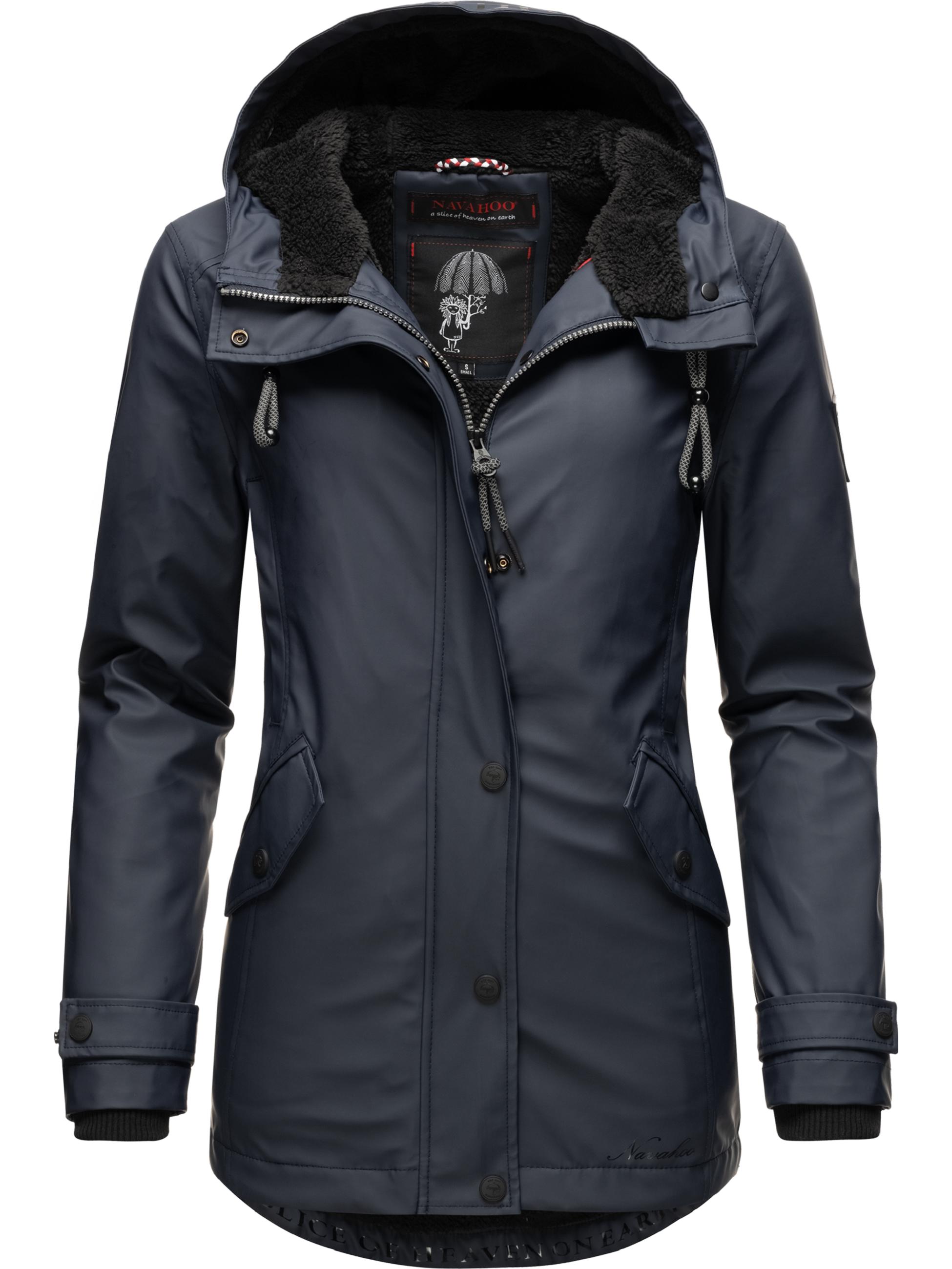 Regenjacke mit Kapuze "Lindraa" Navy