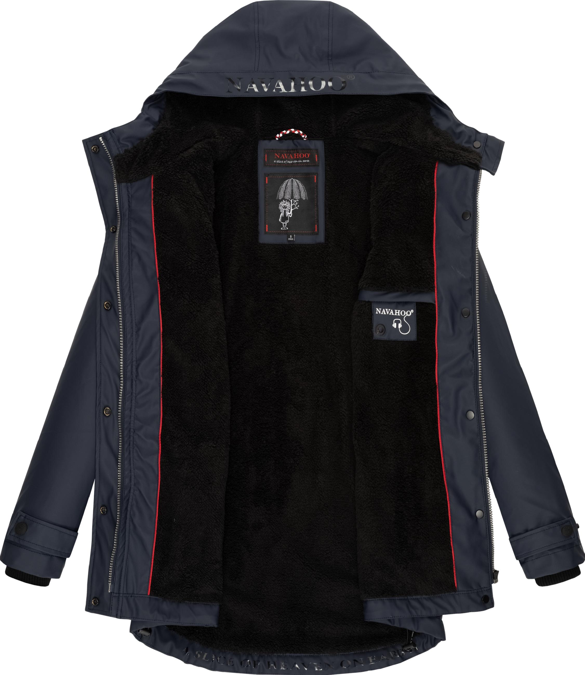 Regenjacke mit Kapuze "Lindraa" Navy