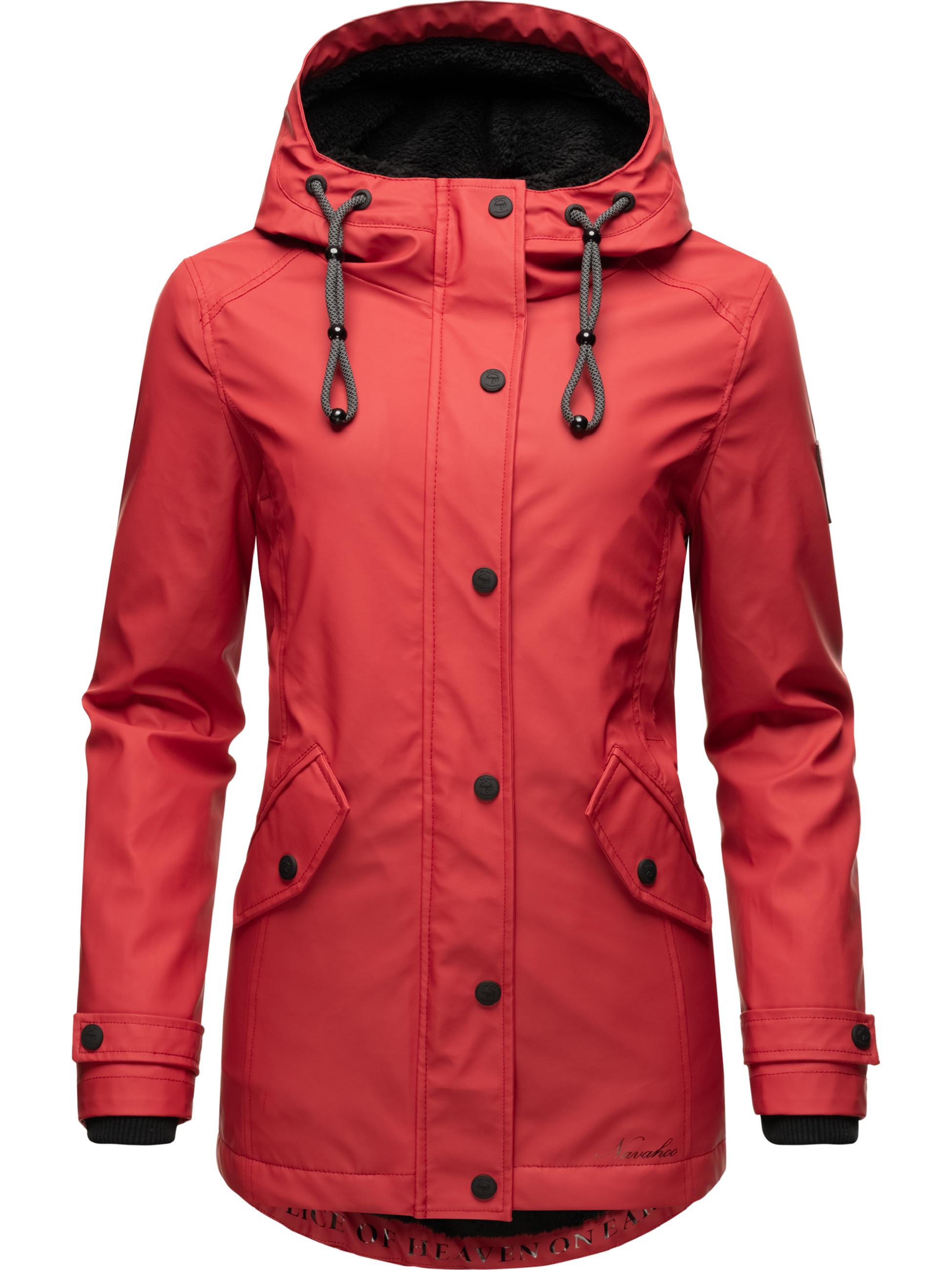 Regenjacke mit Kapuze "Lindraa" Red