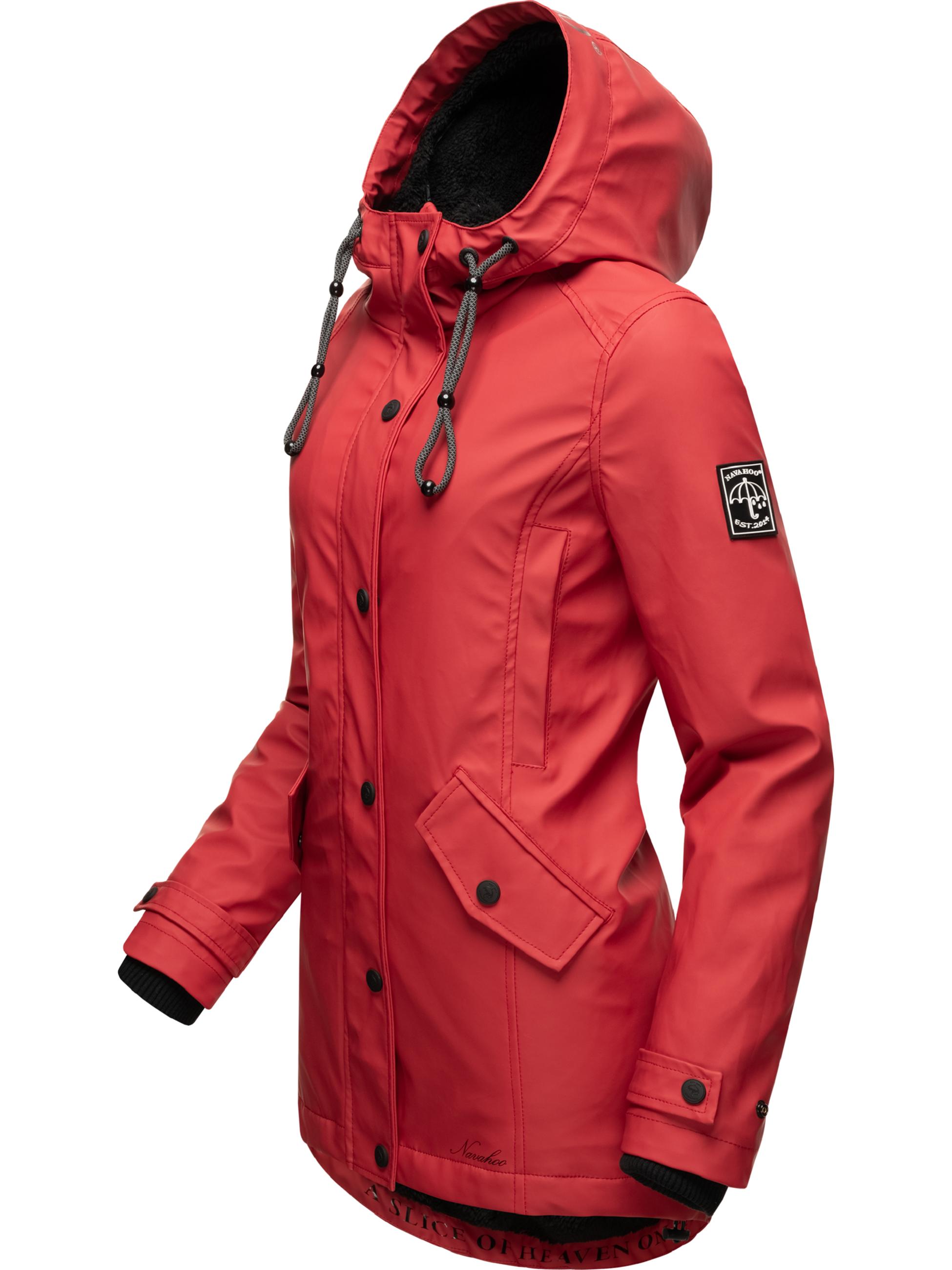 Regenjacke mit Kapuze "Lindraa" Red