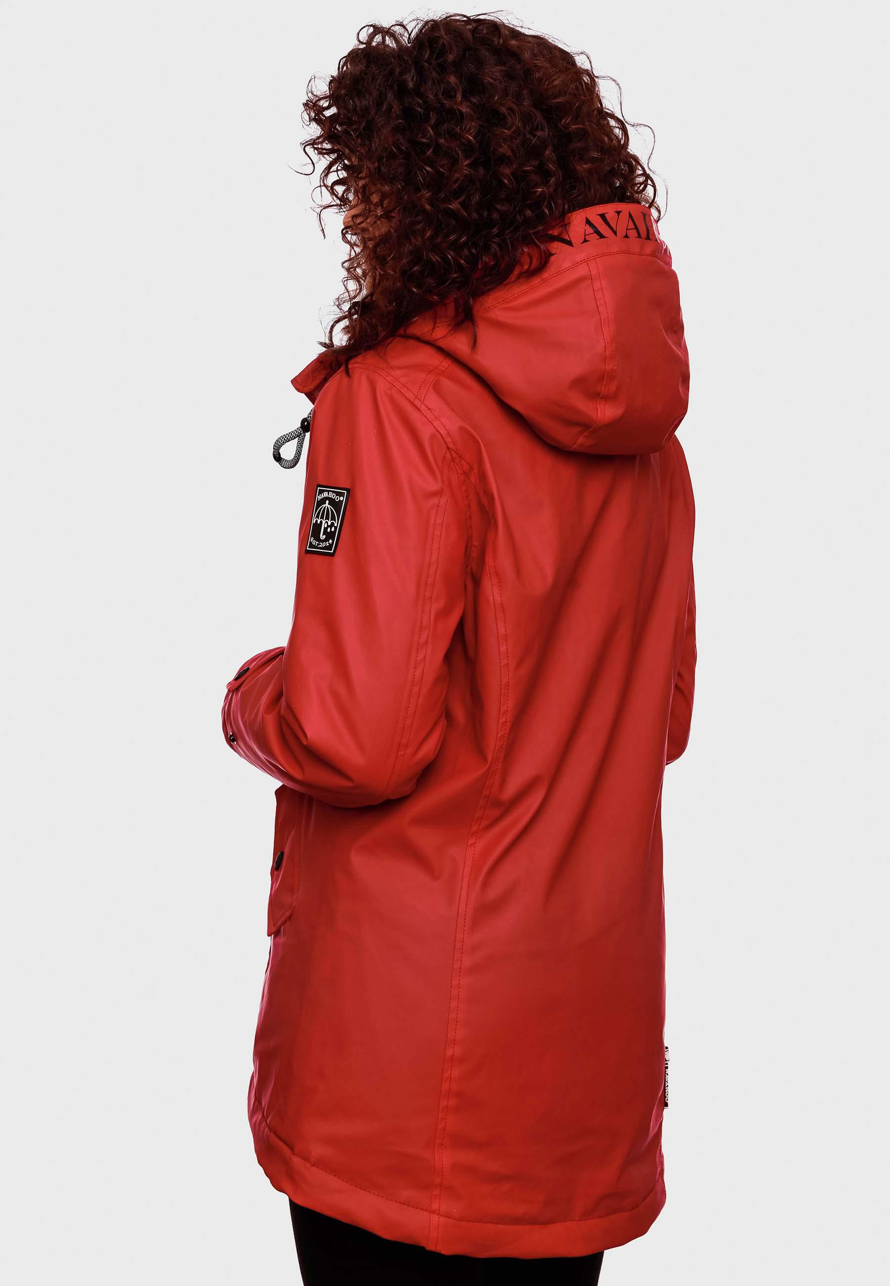 Regenjacke mit Kapuze "Lindraa" Red