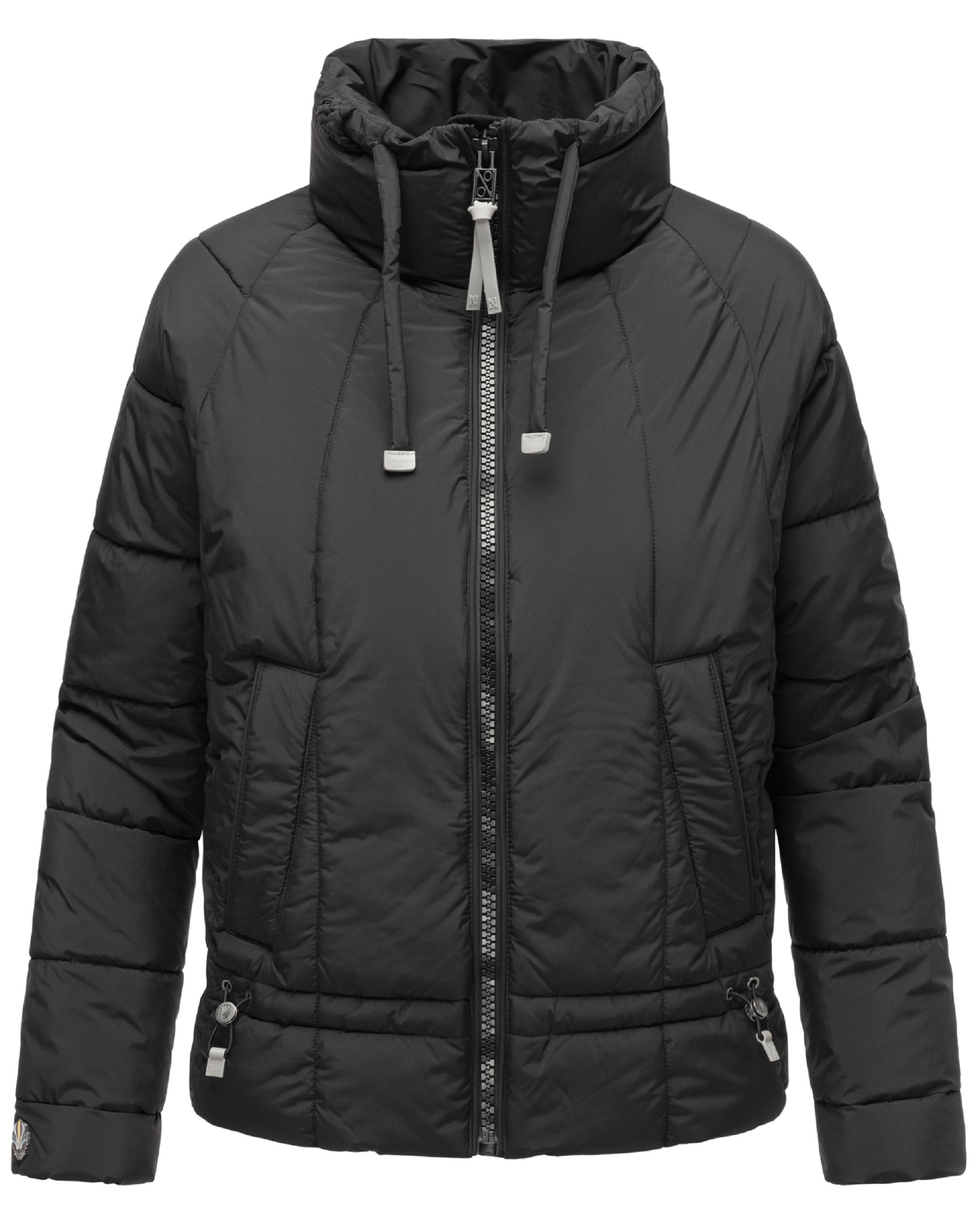 Steppjacke mit Fledermausärmeln "Luftzauber 14" Black