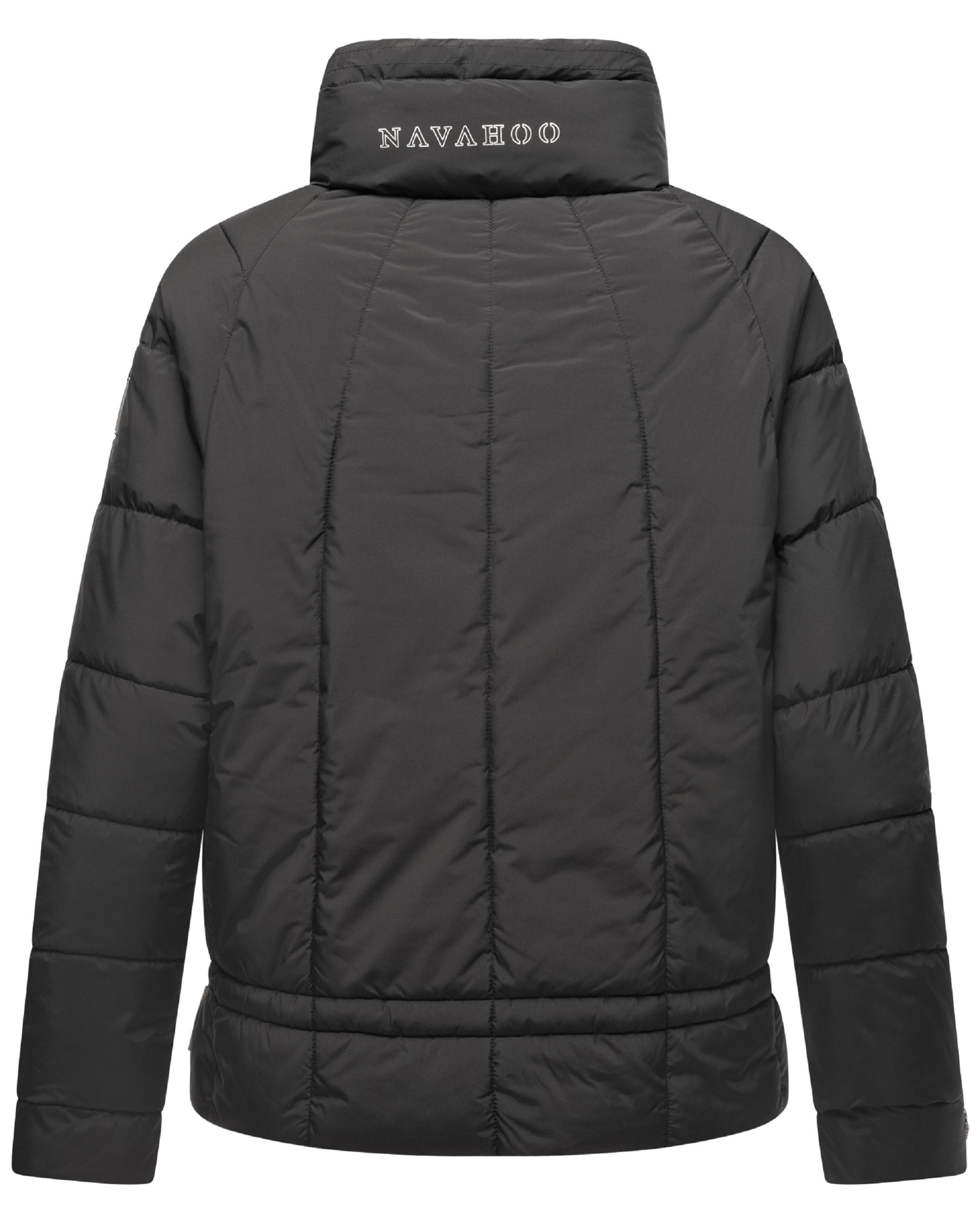 Steppjacke mit Fledermausärmeln "Luftzauber 14" Black