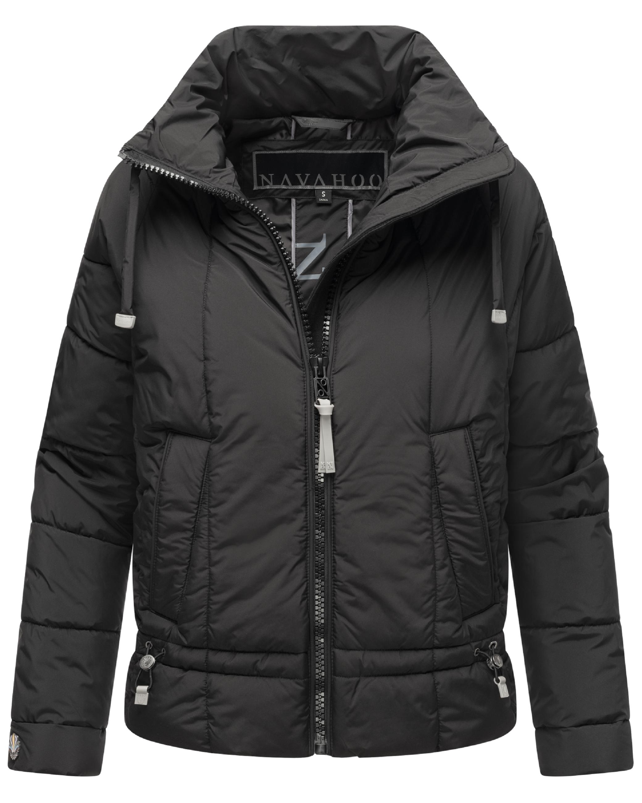 Steppjacke mit Fledermausärmeln "Luftzauber 14" Black