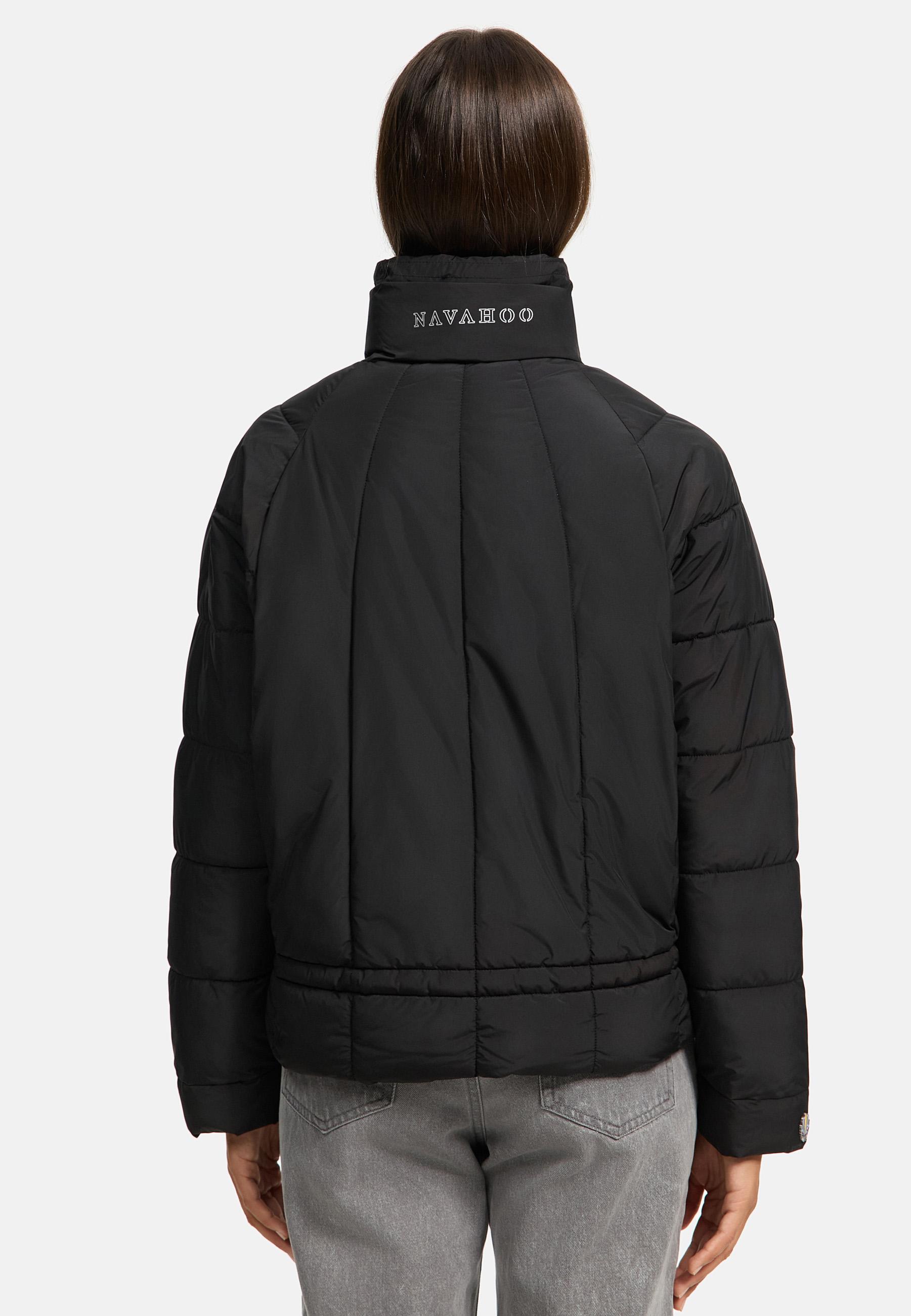 Steppjacke mit Fledermausärmeln "Luftzauber 14" Black