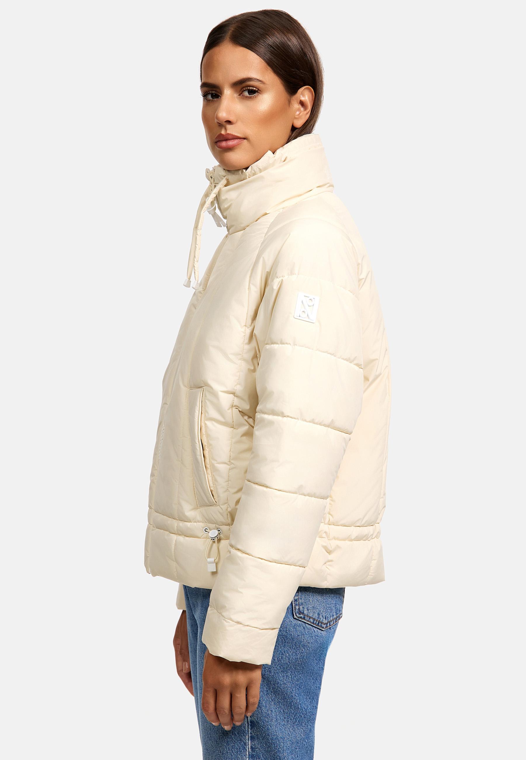 Steppjacke mit Fledermausärmeln "Luftzauber 14" Cream