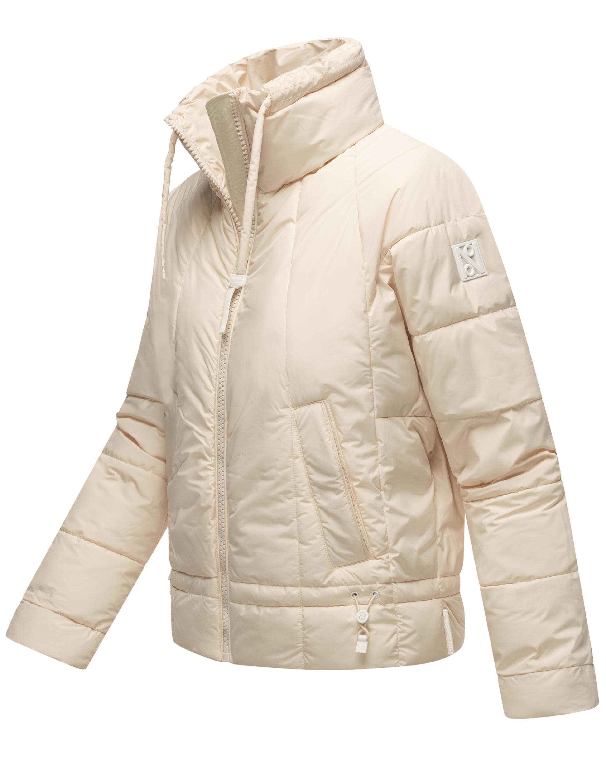 Steppjacke mit Fledermausärmeln "Luftzauber 14" Cream