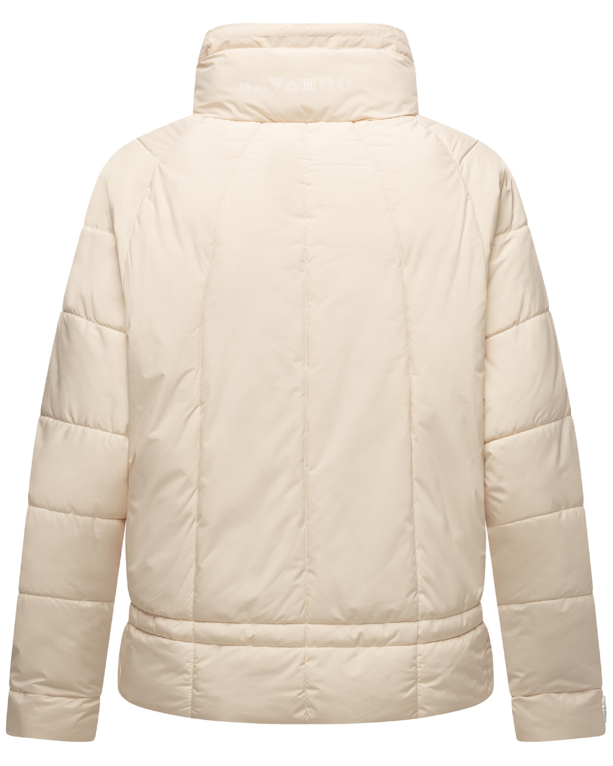 Steppjacke mit Fledermausärmeln "Luftzauber 14" Cream