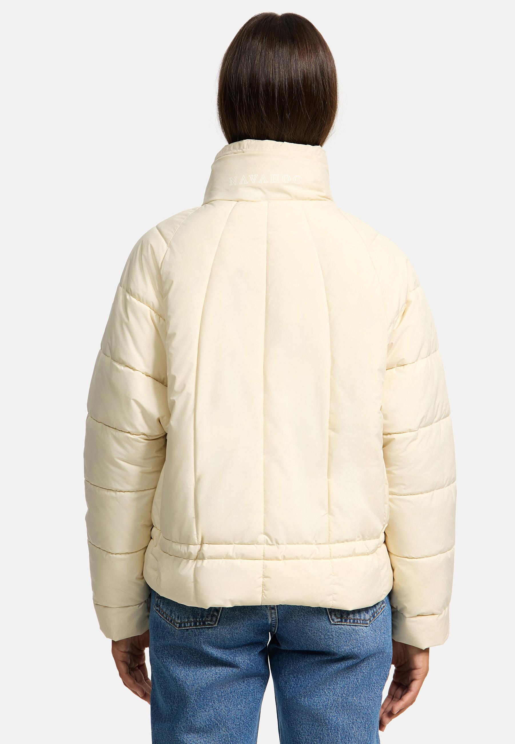 Steppjacke mit Fledermausärmeln "Luftzauber 14" Cream