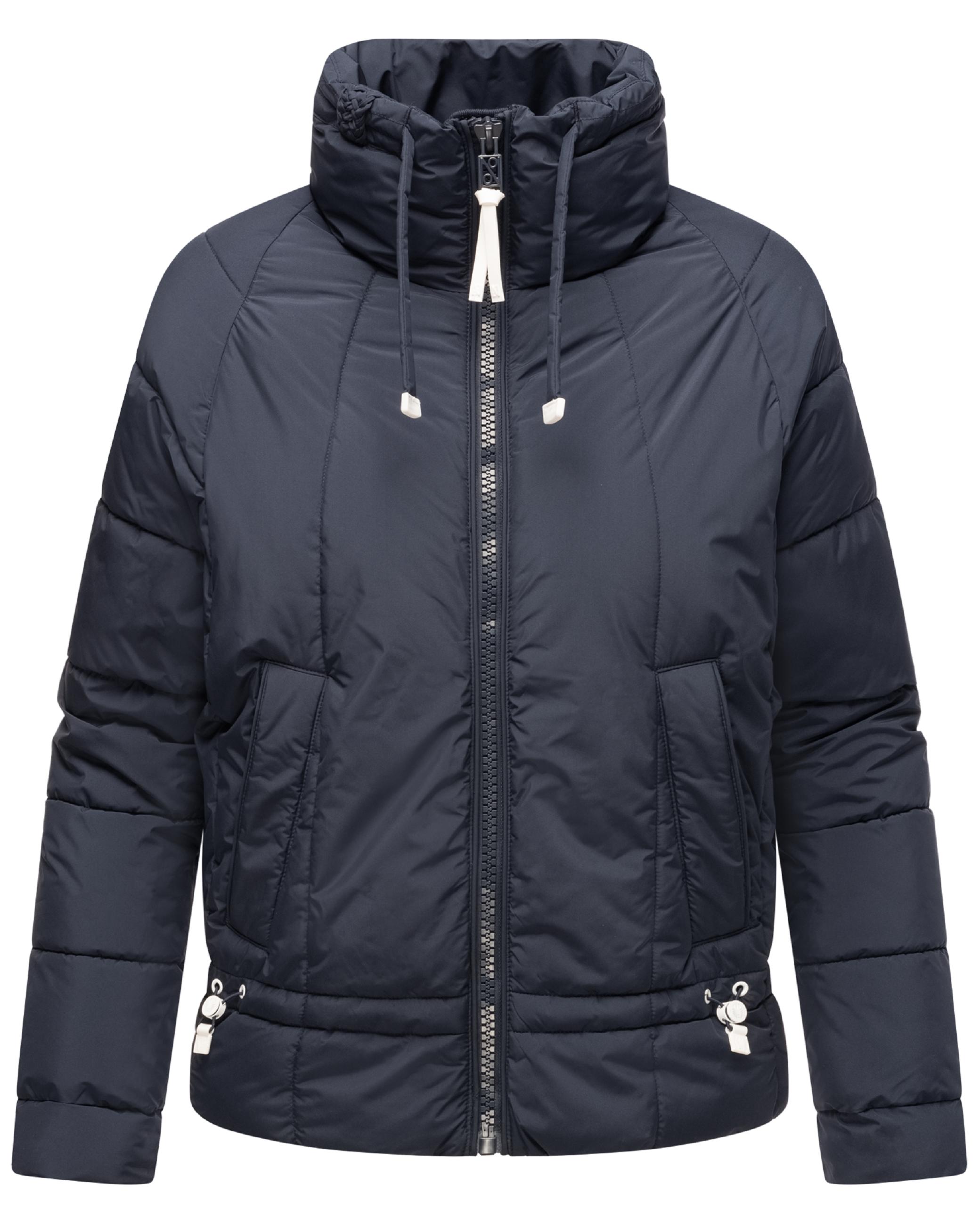 Steppjacke mit Fledermausärmeln "Luftzauber 14" Navy