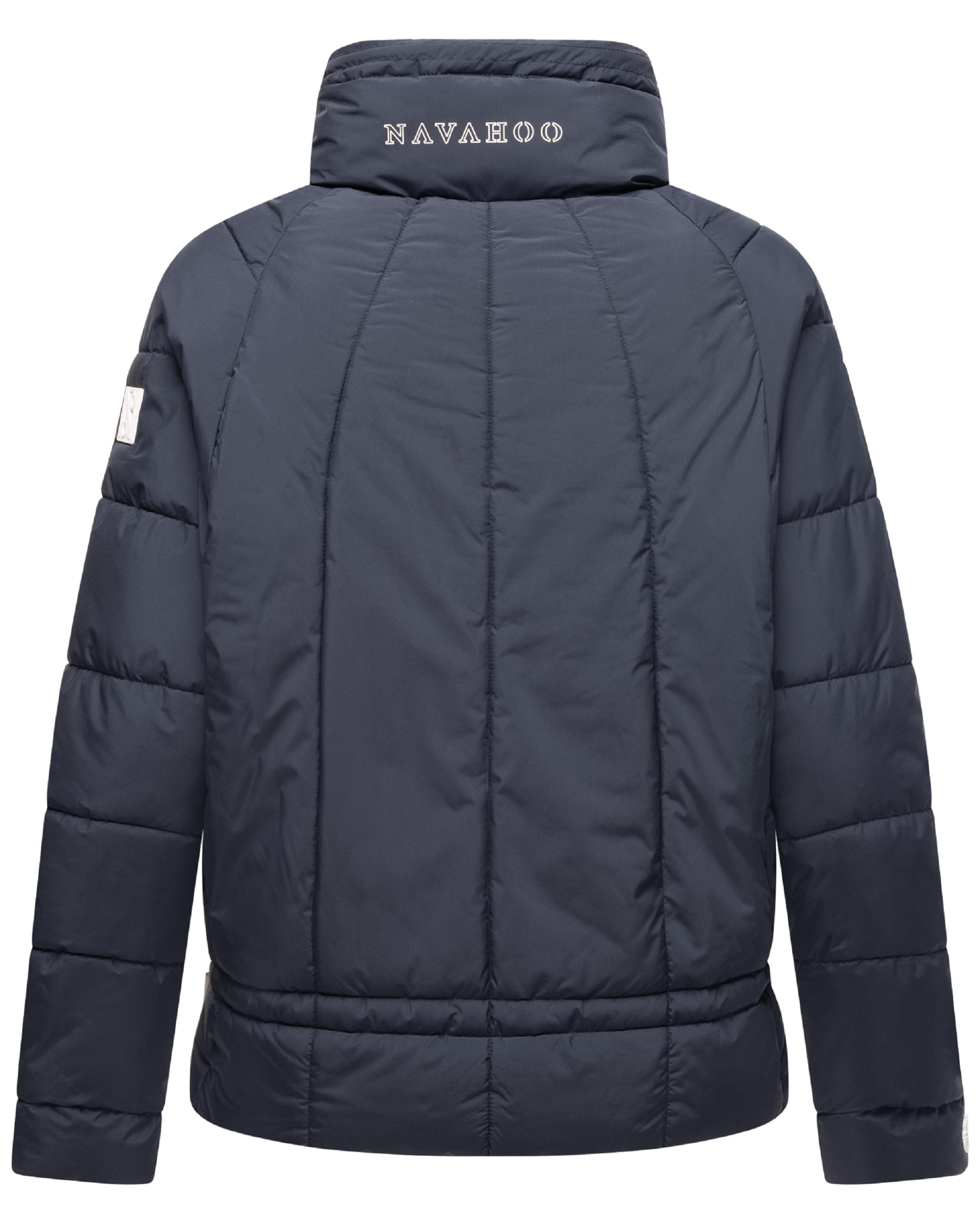 Steppjacke mit Fledermausärmeln "Luftzauber 14" Navy