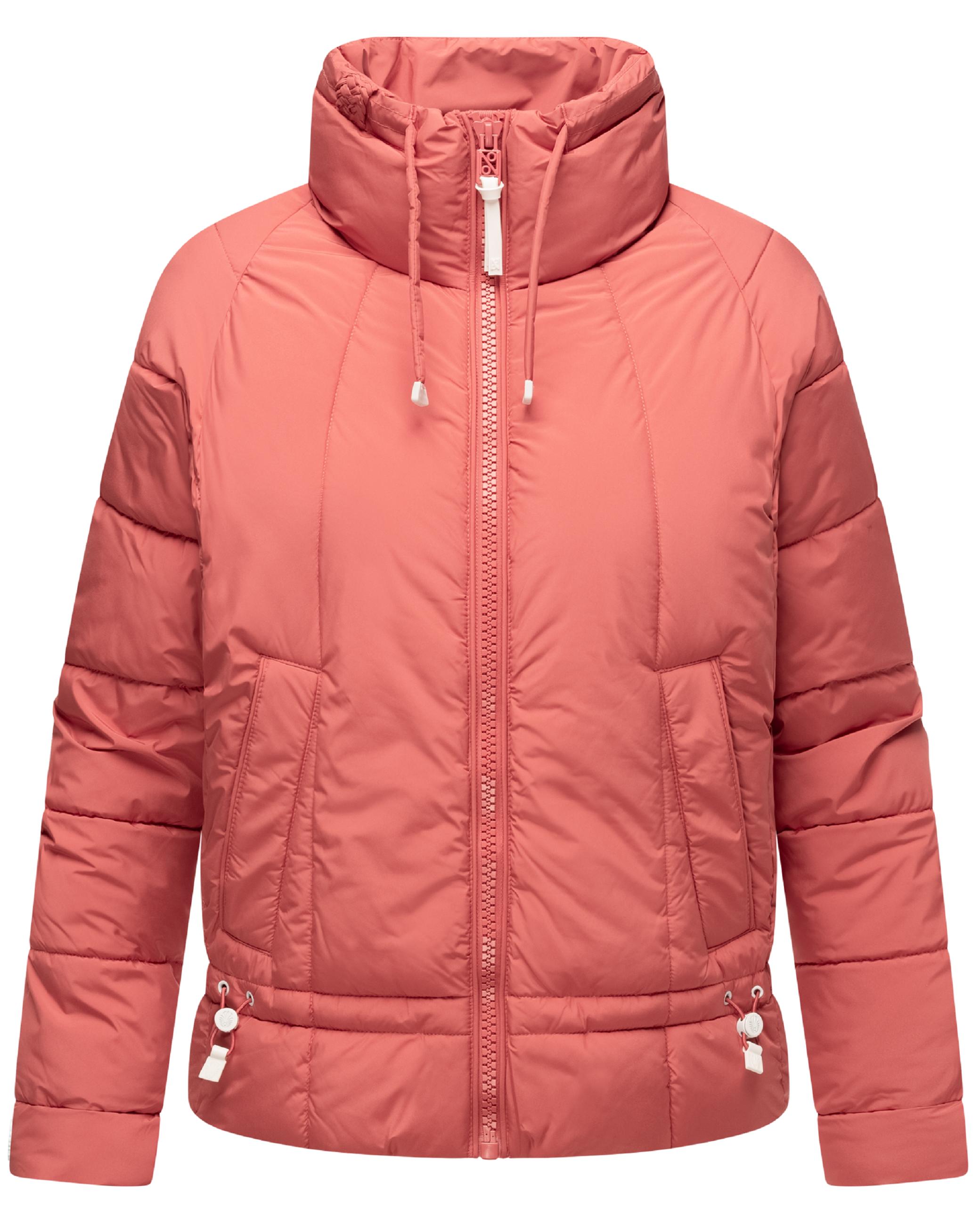 Steppjacke mit Fledermausärmeln "Luftzauber 14" Rouge