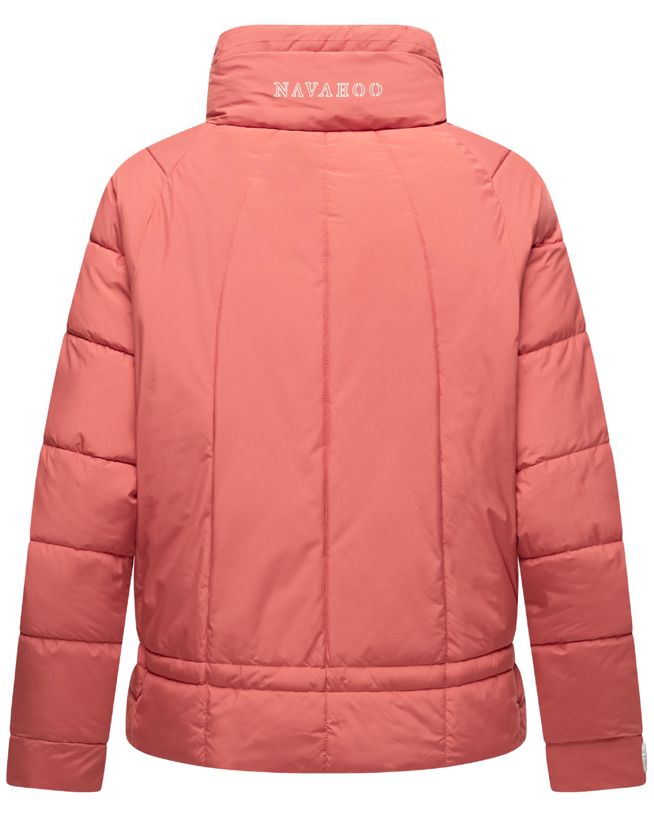 Steppjacke mit Fledermausärmeln "Luftzauber 14" Rouge