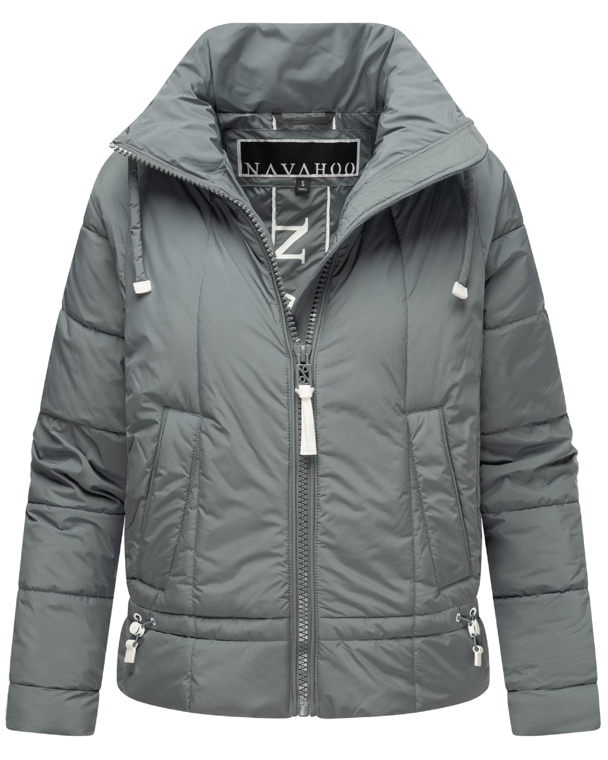 Steppjacke mit Fledermausärmeln "Luftzauber 14" Stormy Blue