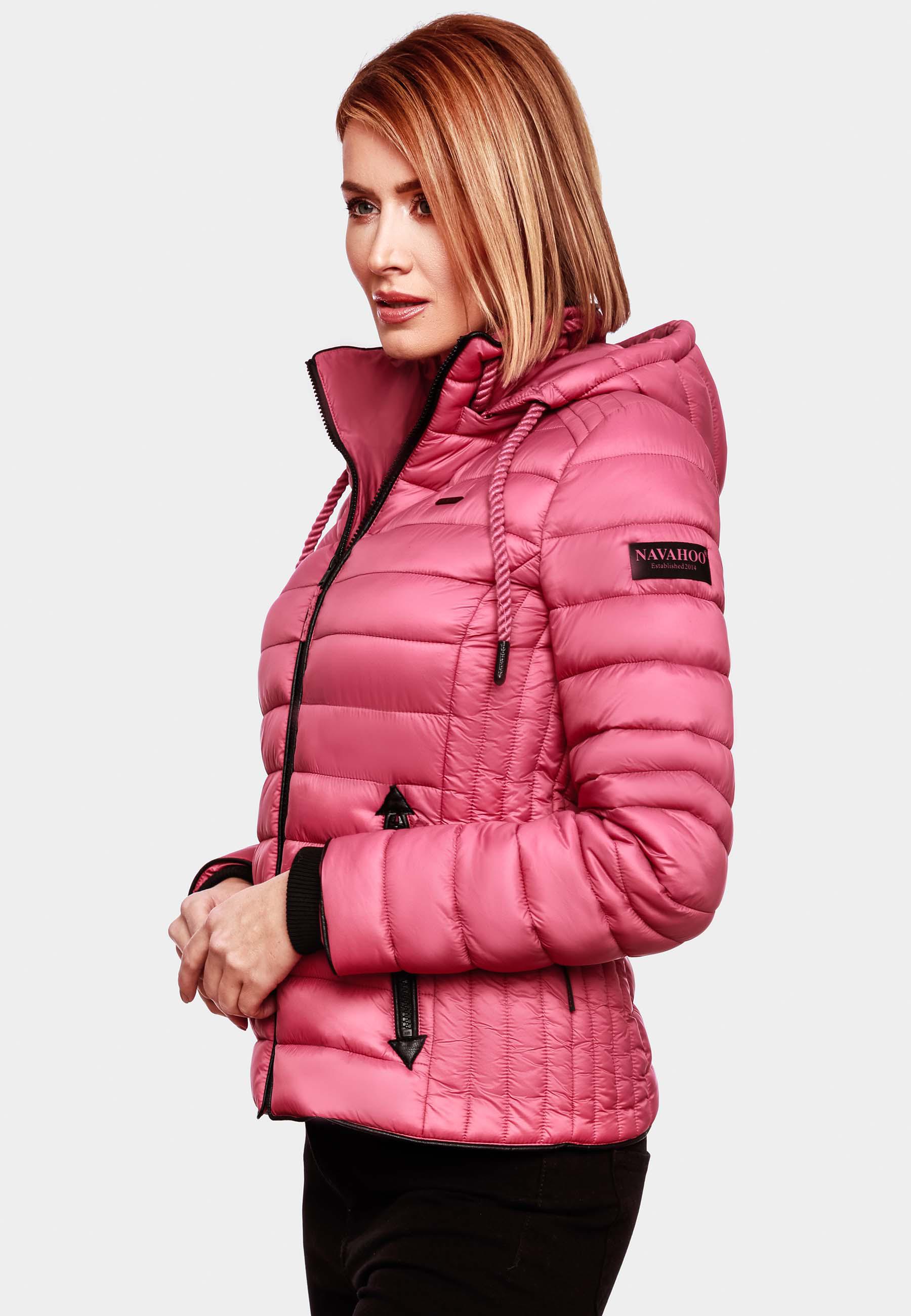 Leichte Steppjacke mit Kapuze "Lulana" Berry