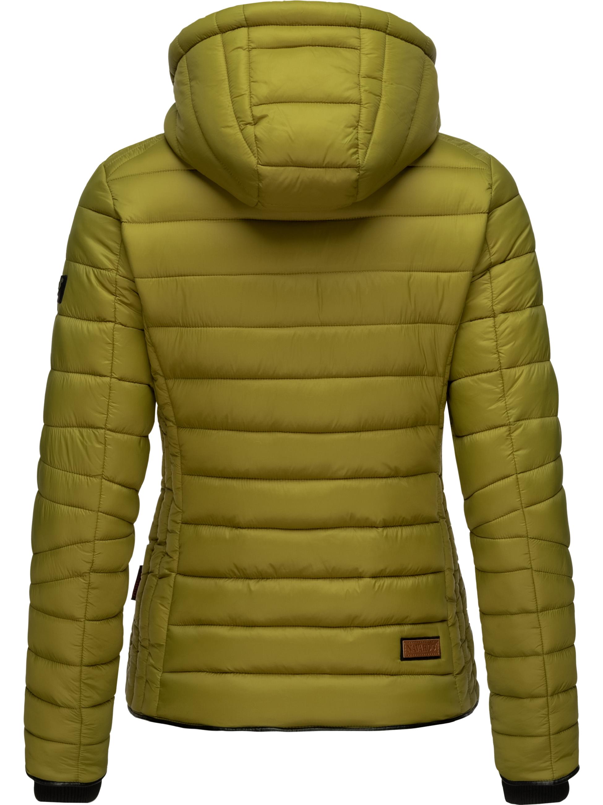 Leichte Steppjacke mit Kapuze "Lulana" Moss Green